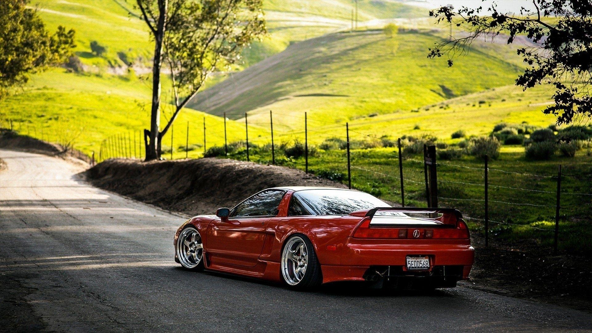 1920x1080 Acura Auto Red Road 4k Hình nền máy tính - Hình nền ô tô 4K