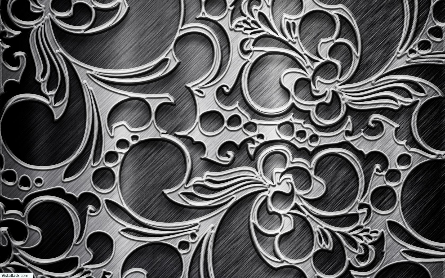 1680x1050 Silver Background HD
