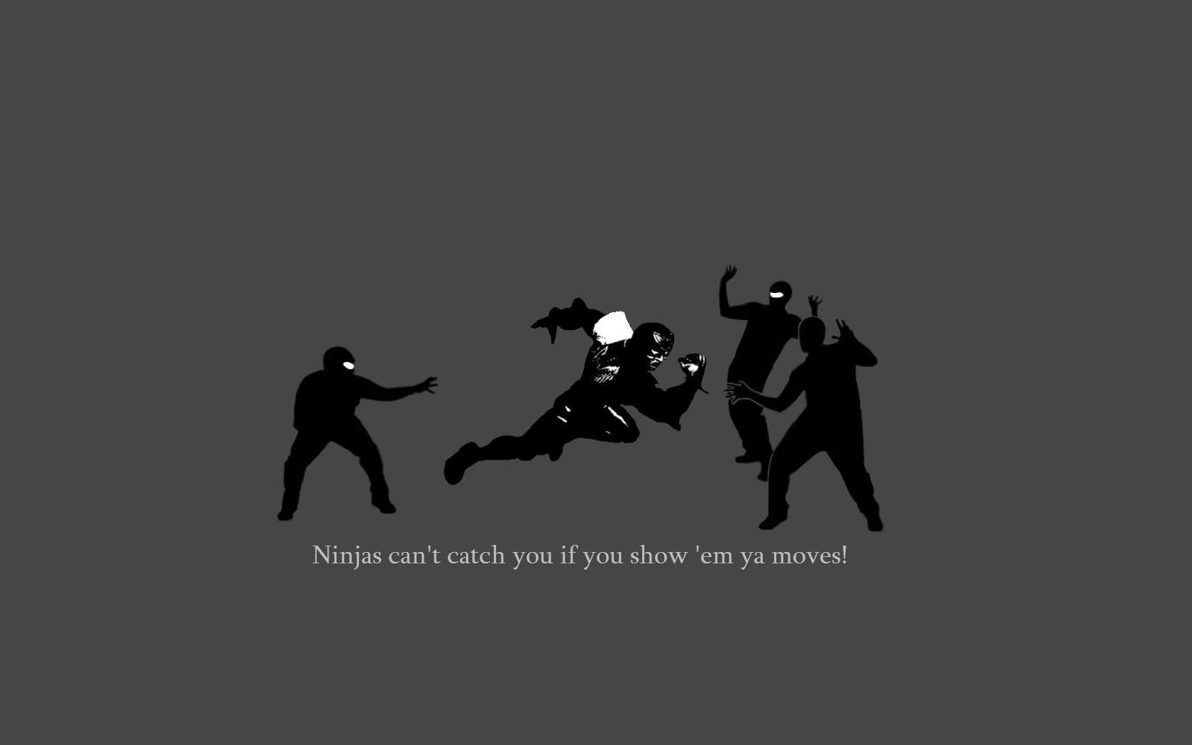 1680x1050 Free Modern Ninja Wallpaper