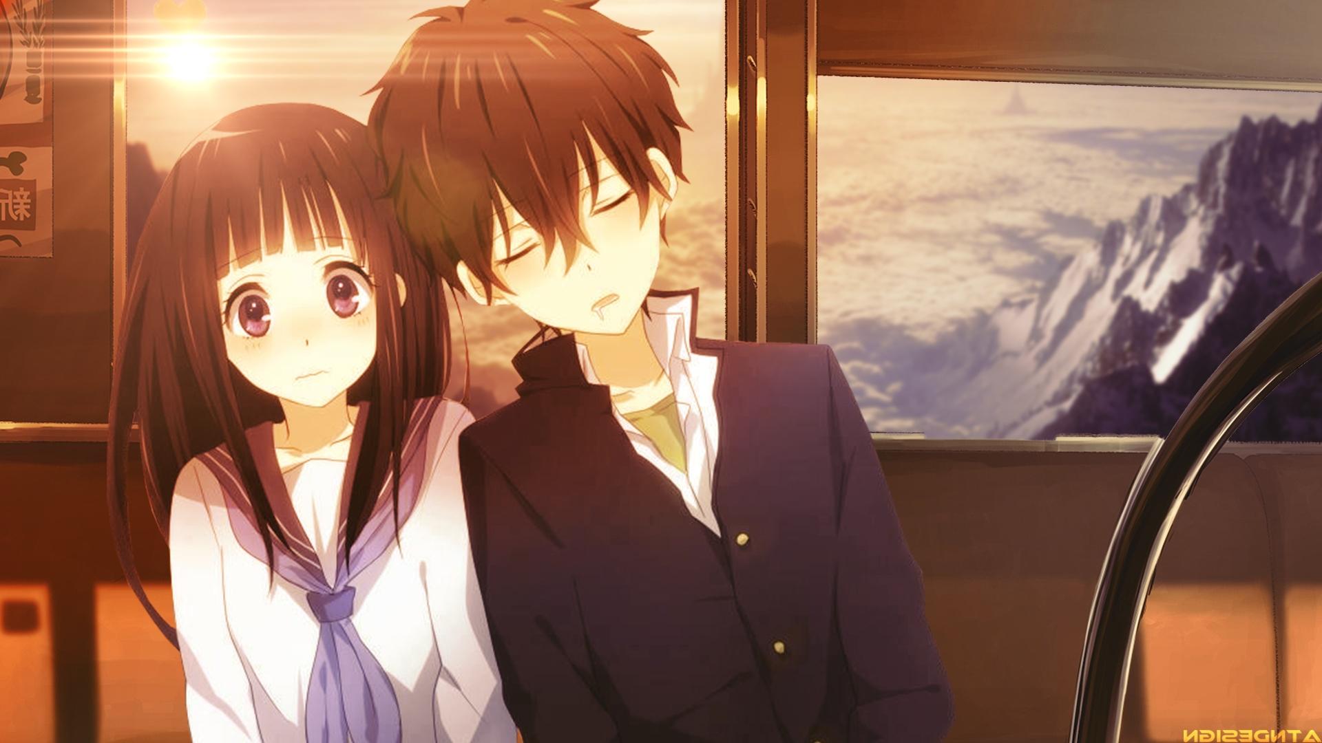 Gambar anime sweet couple