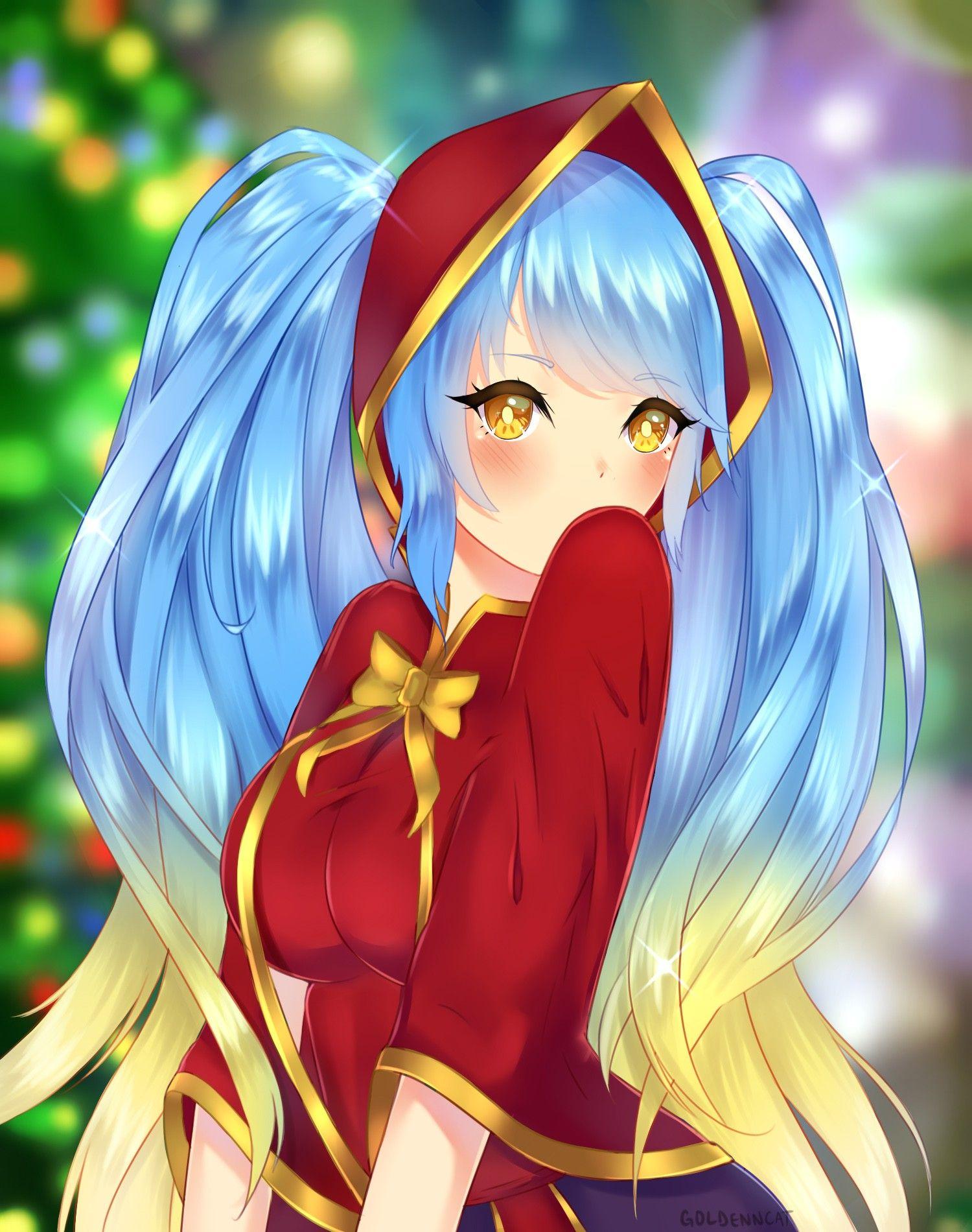 1500x1900 Silent Night Sona. Wallpaper & Fan Arts. League Of Legends