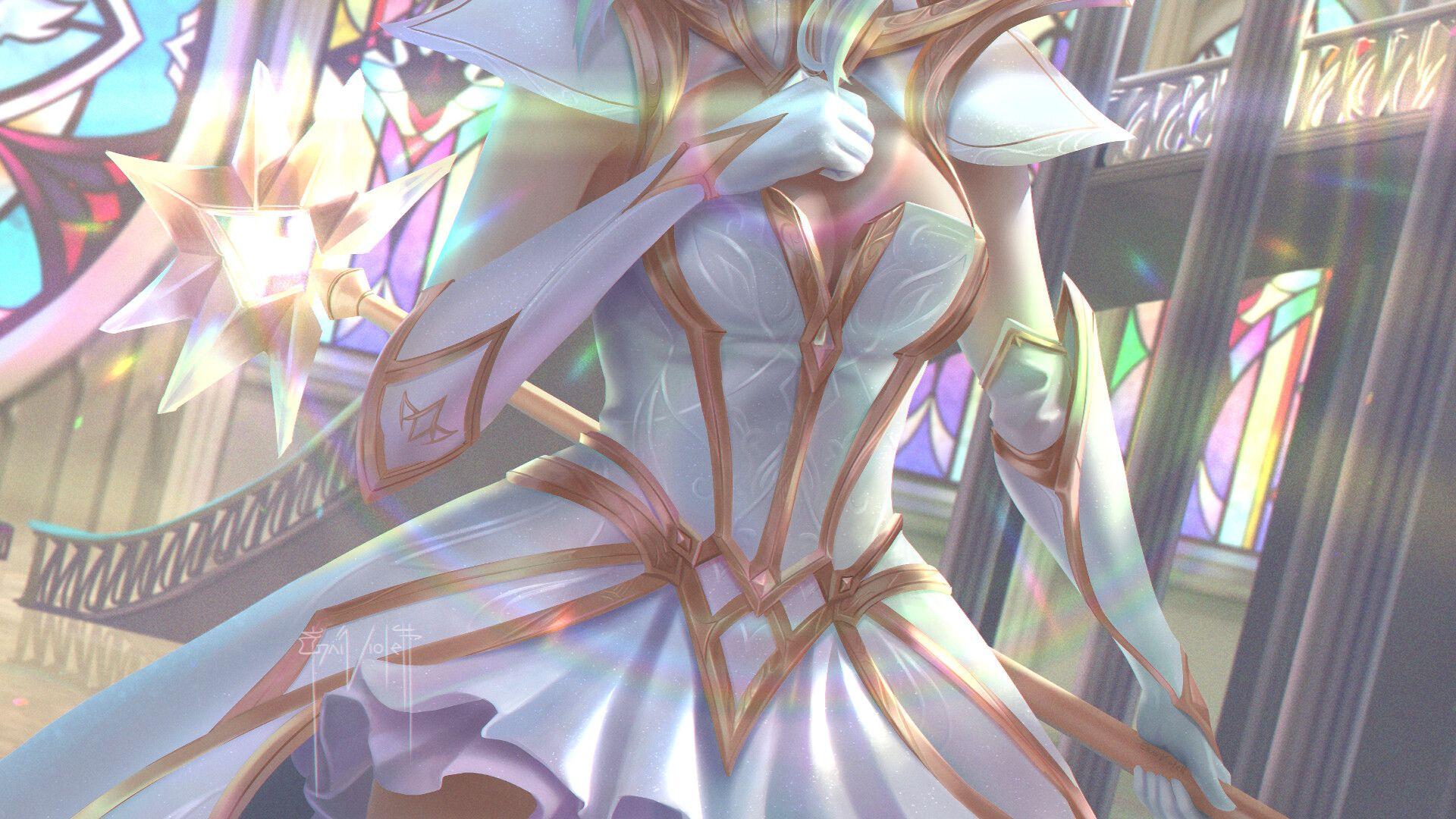 1920x1080 Elementalist Lux Wallpaper HD HD Wallpaper