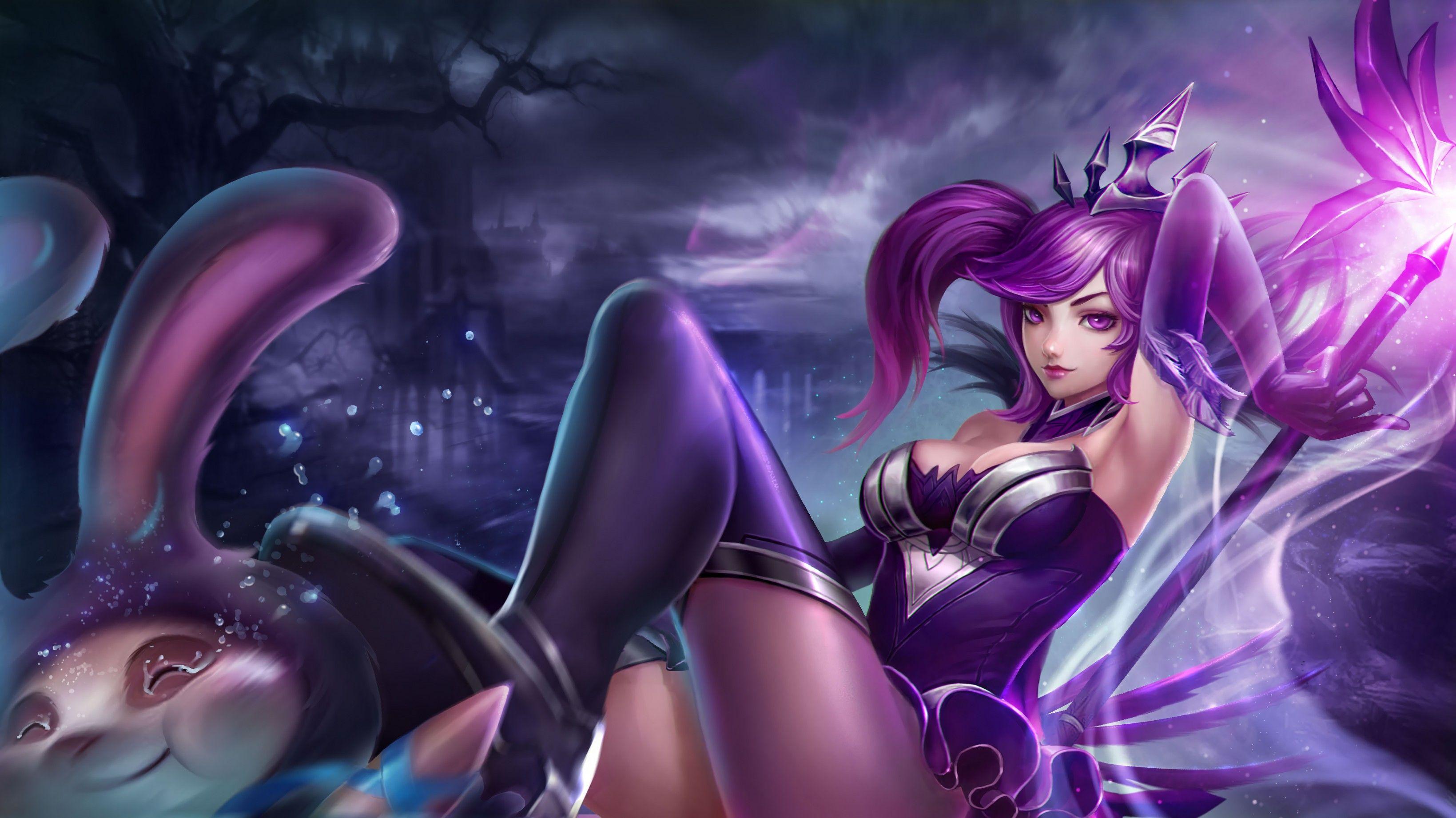 3278x1842 Elementalist Lux (dark). Wallpaper & Fan Arts. League Of Legends