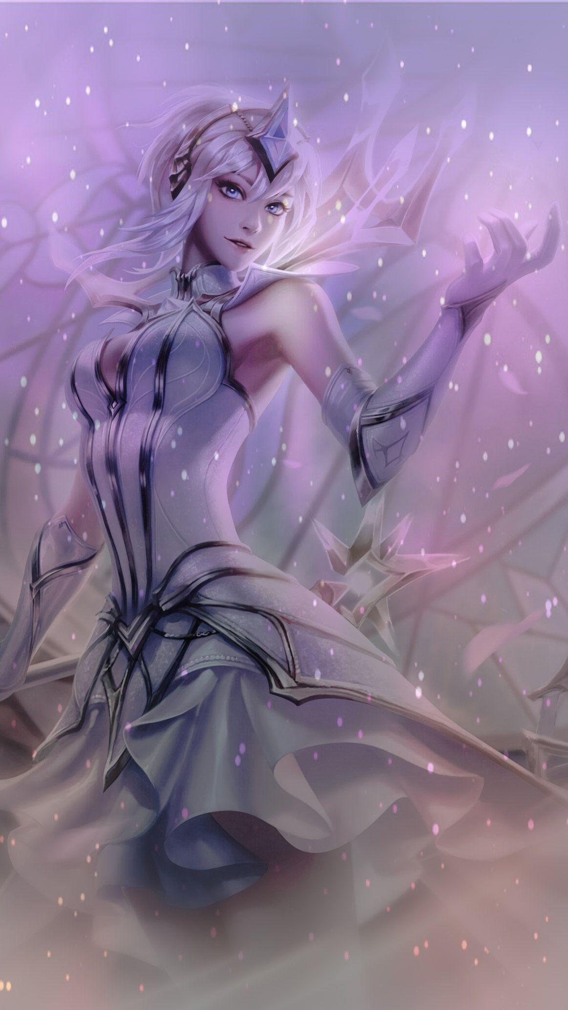 1163x2066 As I started having fun editing photo I decided to create a wallpaper for the phone on which Elementalist Lux will be. Hope you enjoy!