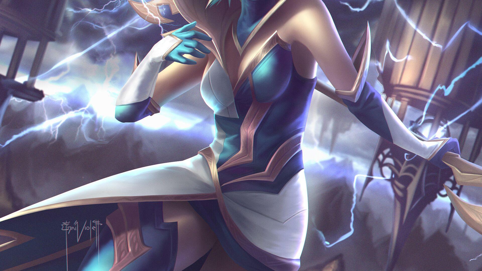 1920x1080 Elementalist Lux Wallpaper HD HD Wallpaper