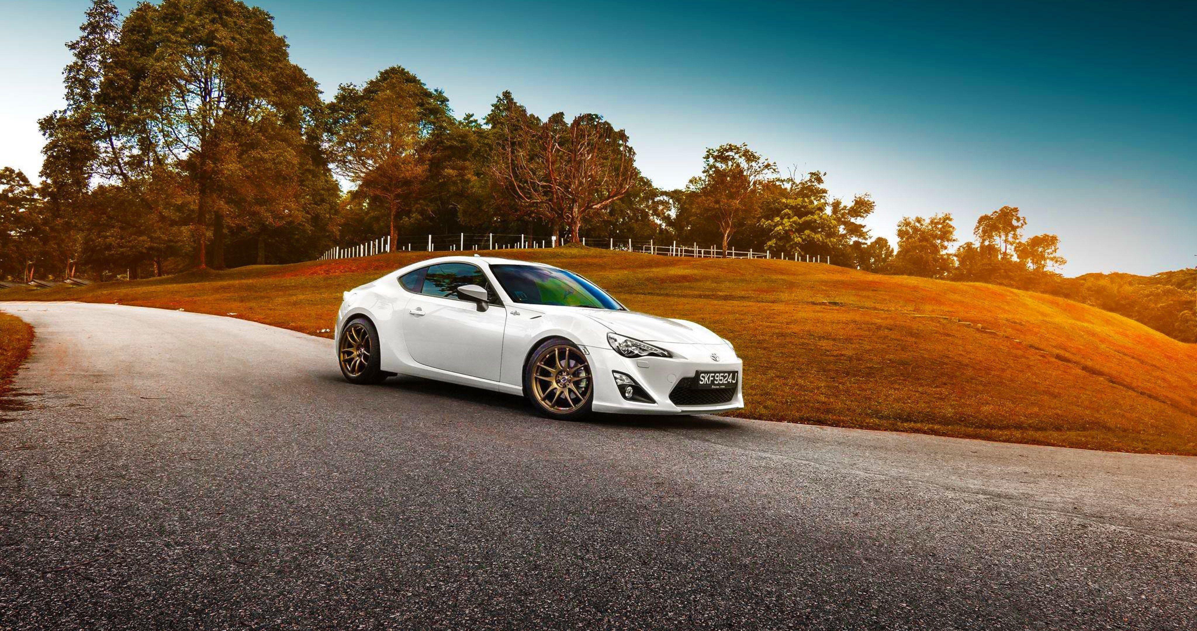 4096x2160 toyota gt86 sport car 4k hình nền cực HD.  sharovarka