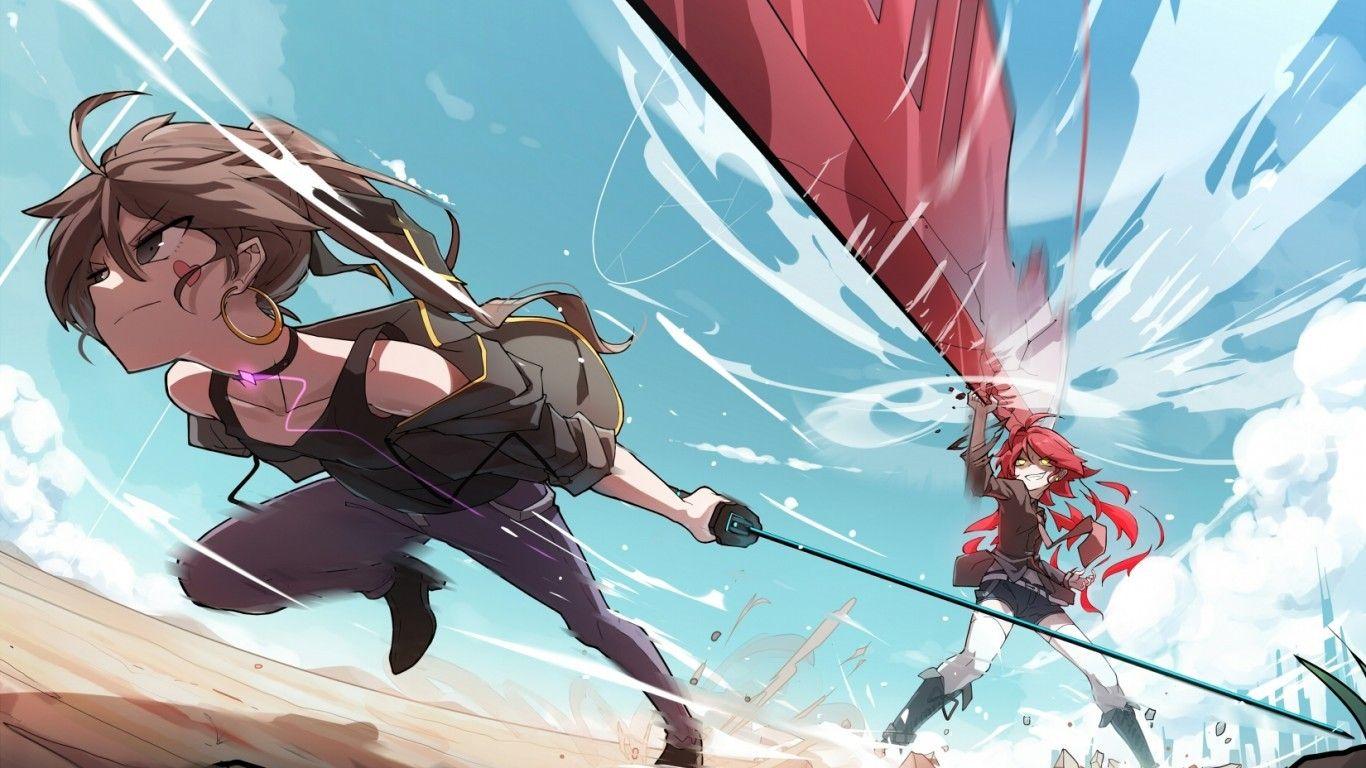 1366x768 Download 1366x768 Tales Of Demons And Gods, Tian Ling, Battle Wallpaper for Laptop, Notebook