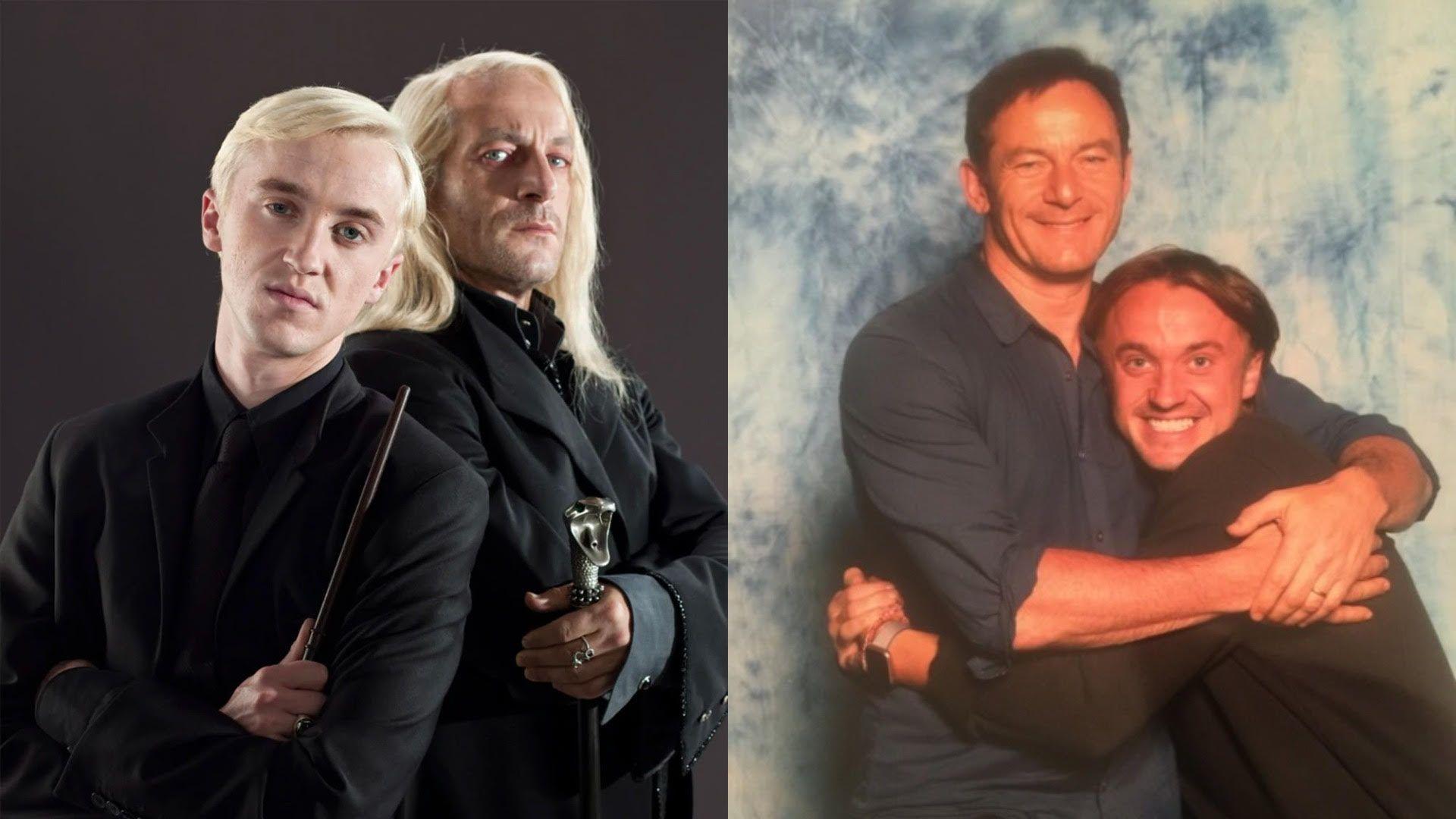 1920x1080 Turns out Draco and Lucius Malfoy are best friends in real life and it's beautiful