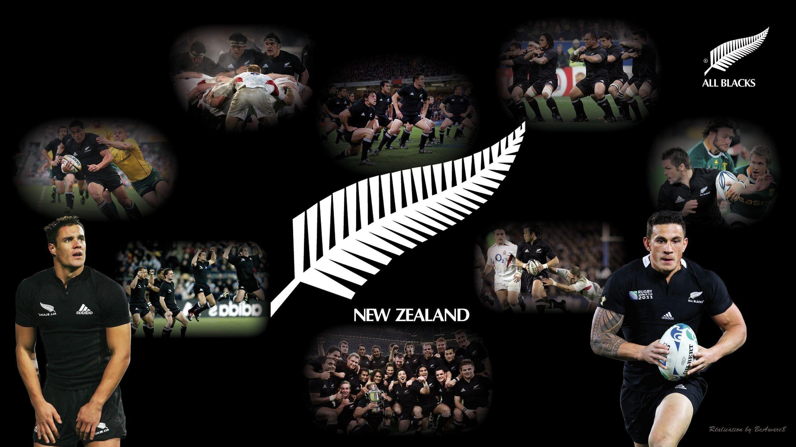 2560x1440 New Zealand All Blacks Wallpaper