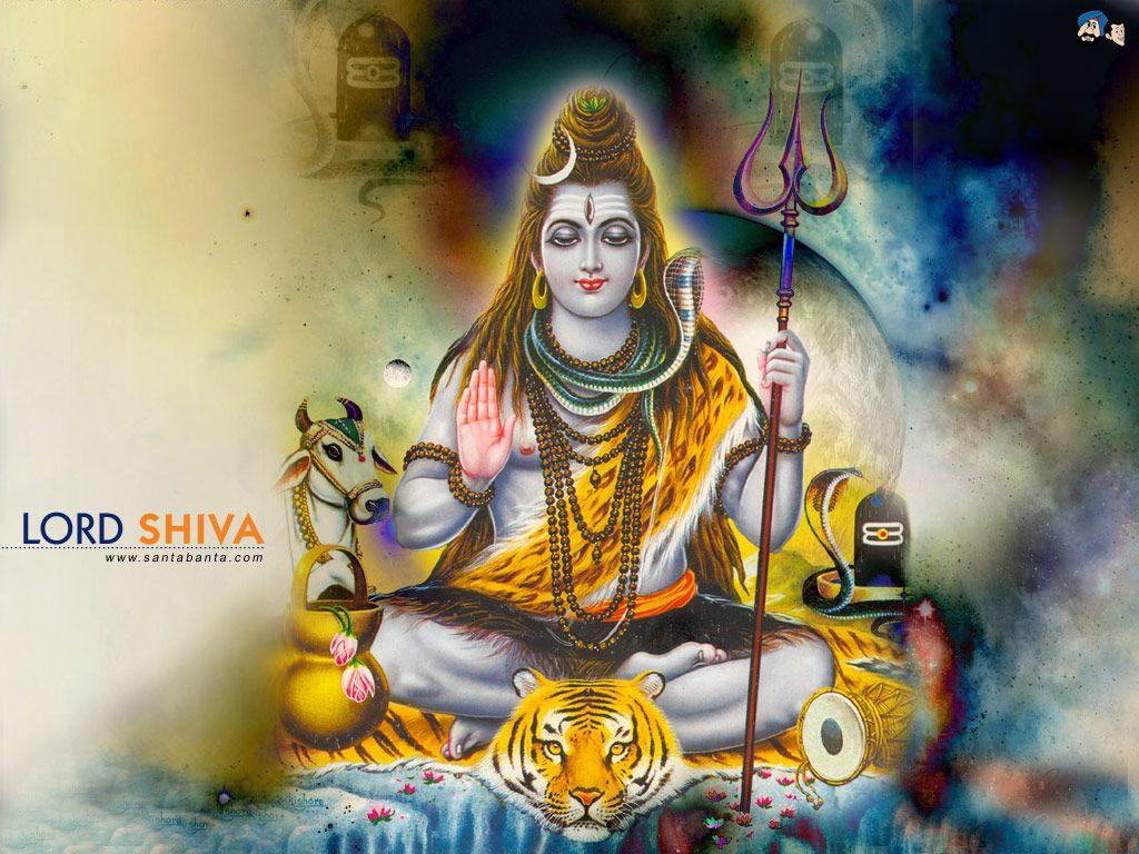 1024x768 Lord Shiva Wallpaper