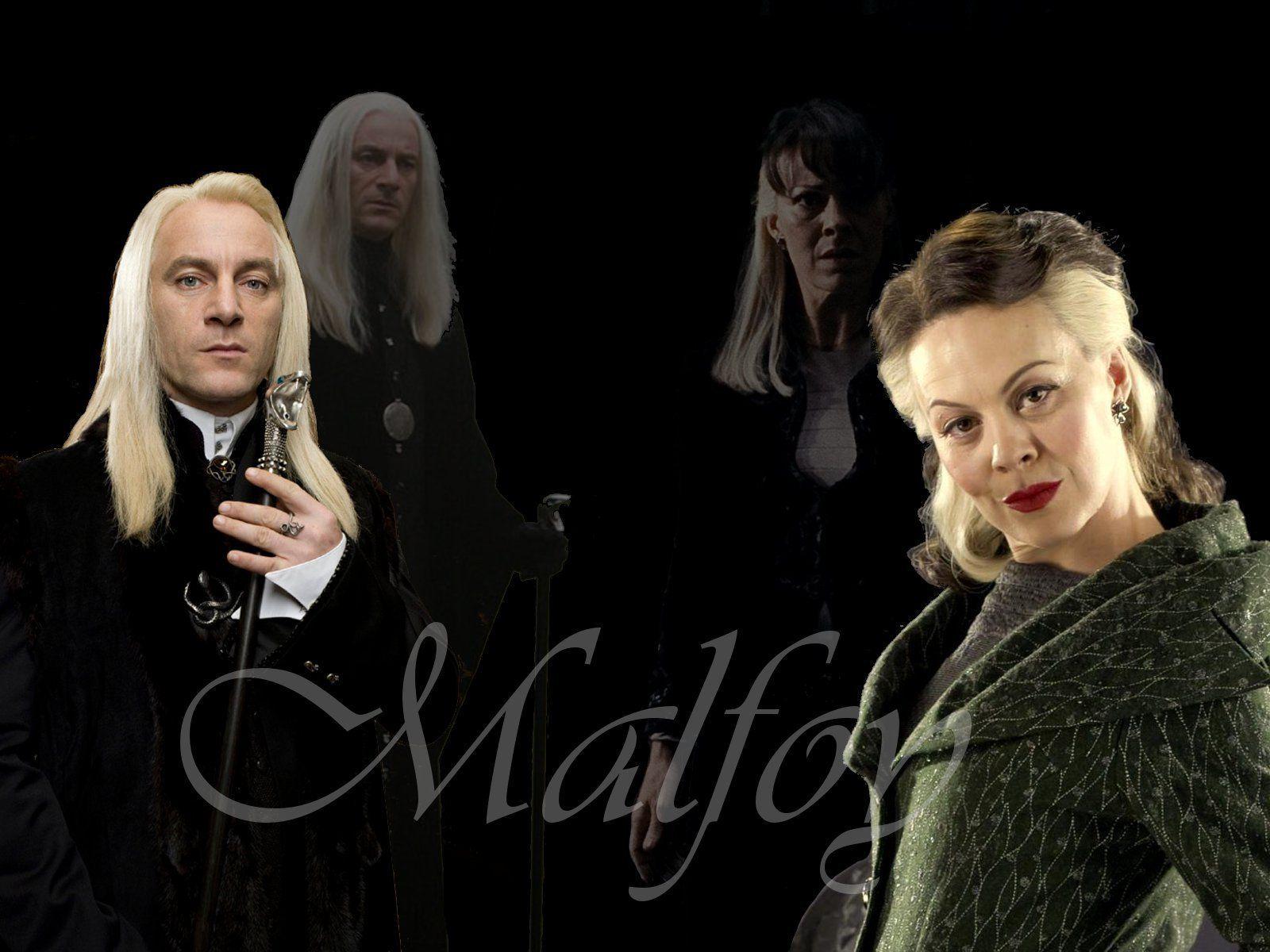 1600x1200 Lucius and Narcissa Malfoy Potter Wallpaper