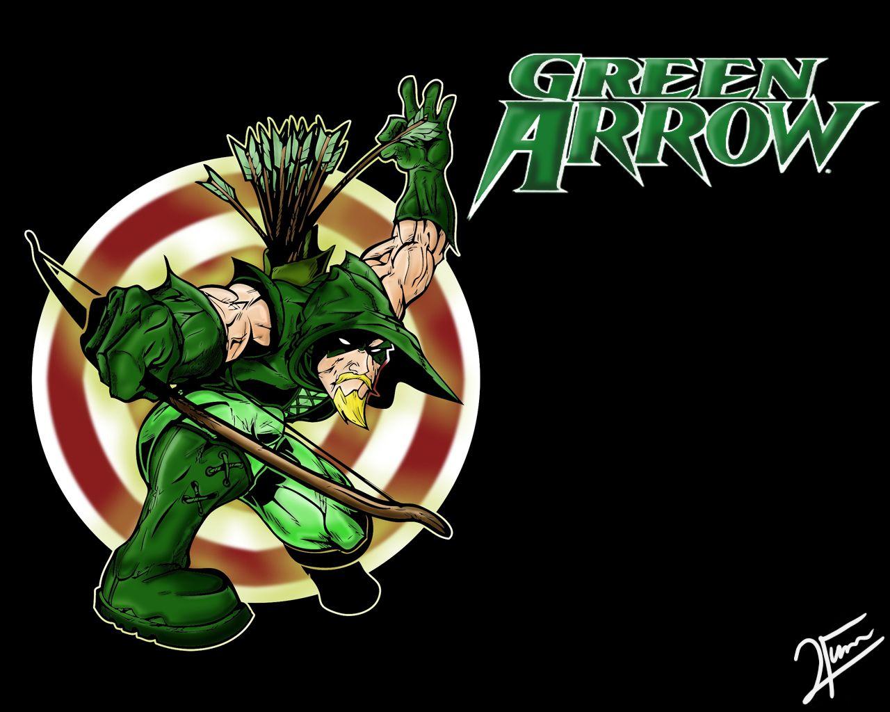 1280x1024 Green Arrow Wallpaperx1024