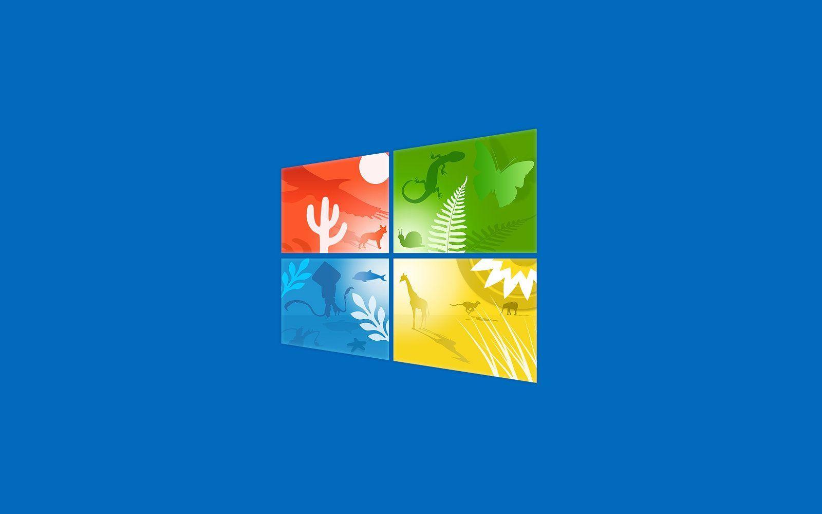 1600x1000 Windows 10 2015 Blue Background