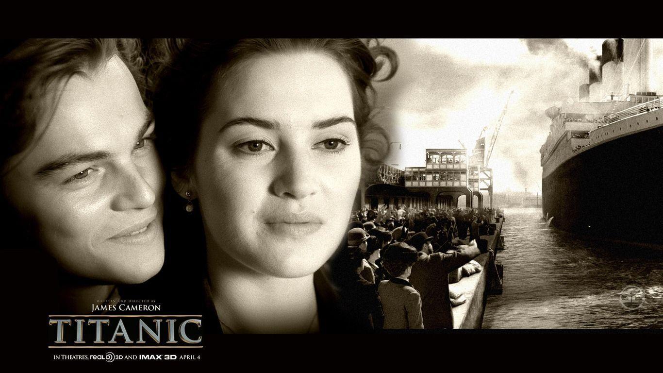 1366x768 Titanic Wallpaper. Titanic movie, Titanic, Movie wallpaper