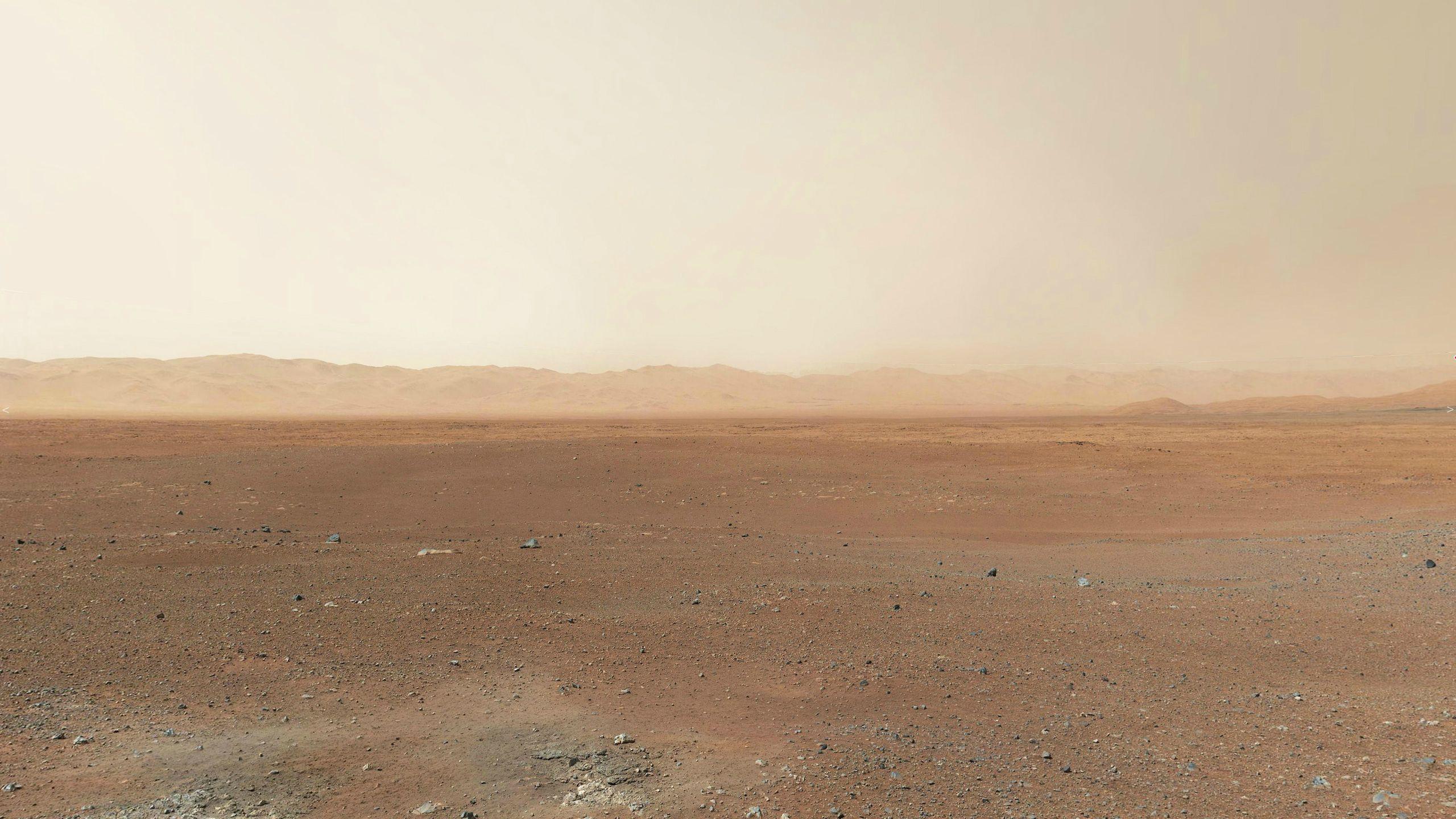 2560x1440 Mars Surface Wallpaper