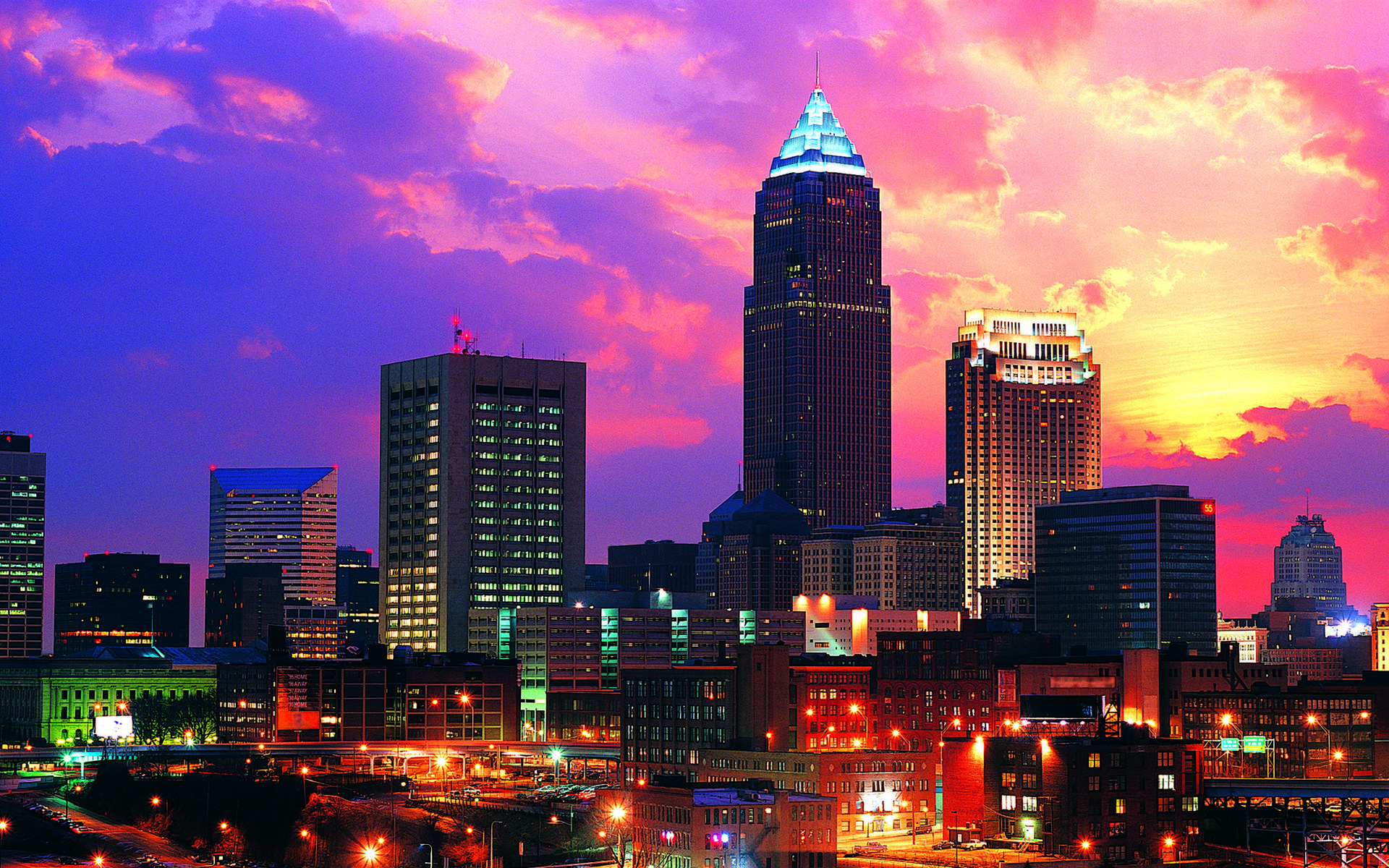 Cleveland Skyline Wallpapers Top Free Cleveland Skyline Backgrounds