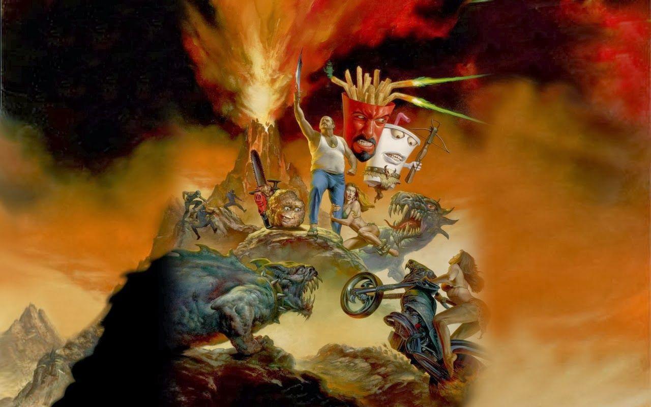1280x800 Action A Go Go: WALLPAPER WEDNESDAY: It's a Aqua Teen Hunger Force Type of Hump Day #ATHF #WOW