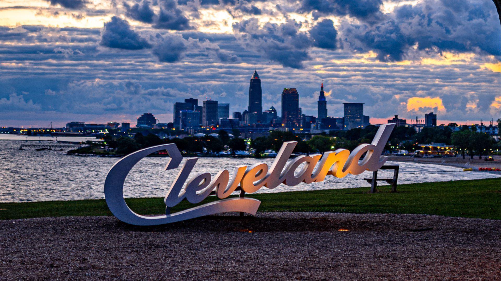 Cleveland Skyline Wallpapers - Top Free Cleveland Skyline Backgrounds