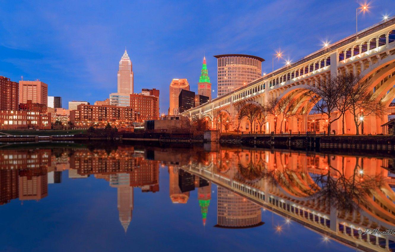 Cleveland Skyline Wallpapers Top Free Cleveland Skyline Backgrounds 4841272