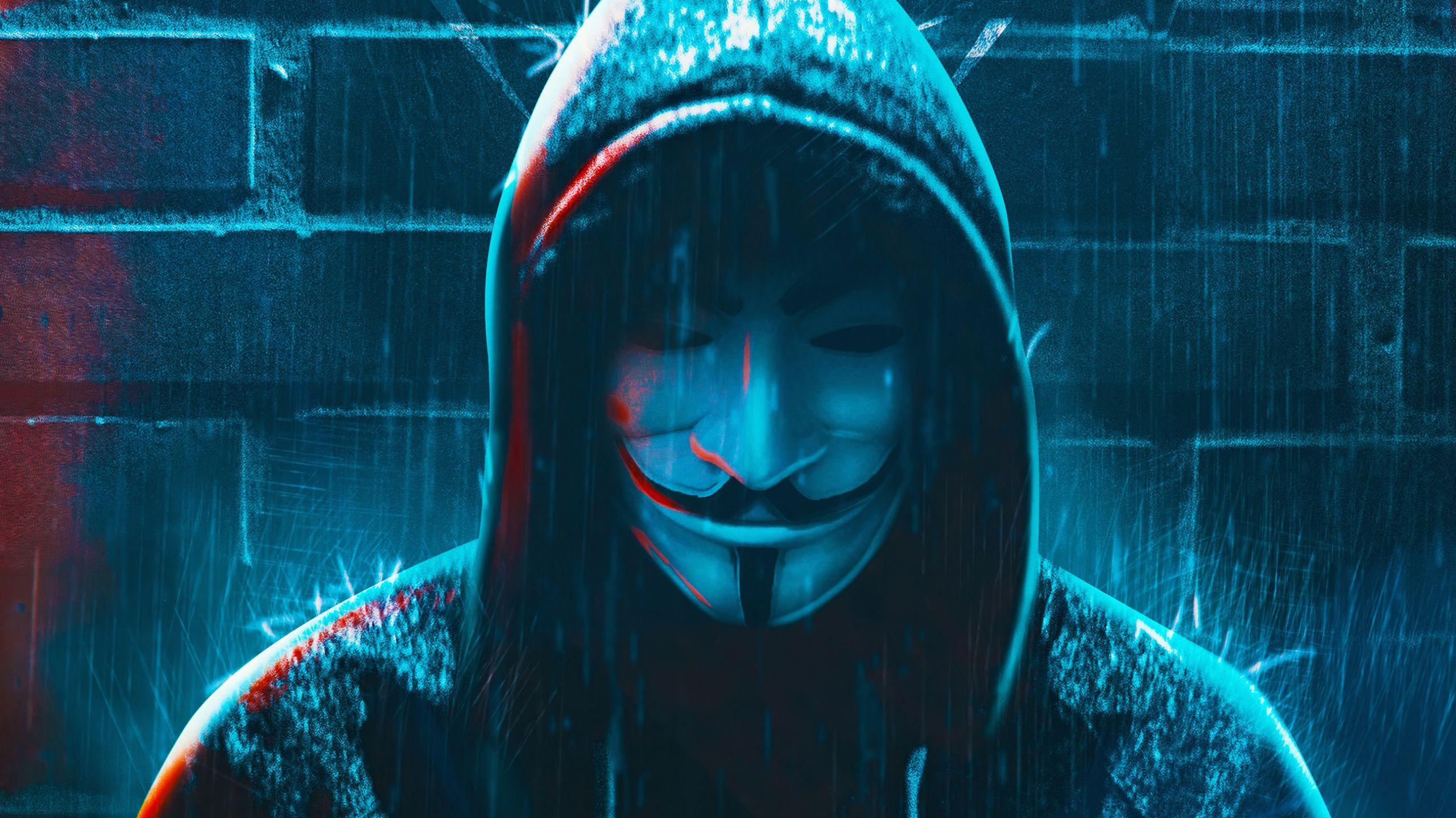 2560x1440 Hacker PC Wallpaper