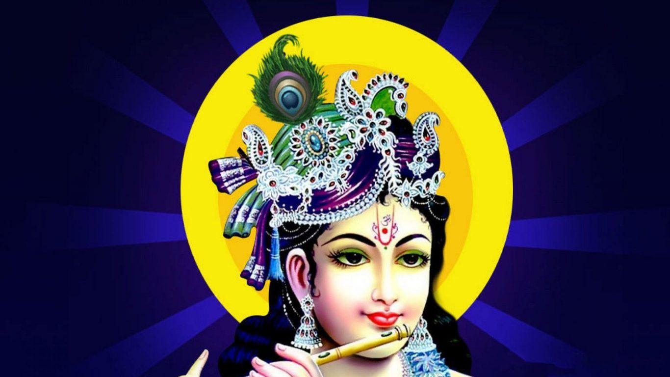 Lord Krishna HD Wallpapers - Top Free Lord Krishna HD Backgrounds -  WallpaperAccess