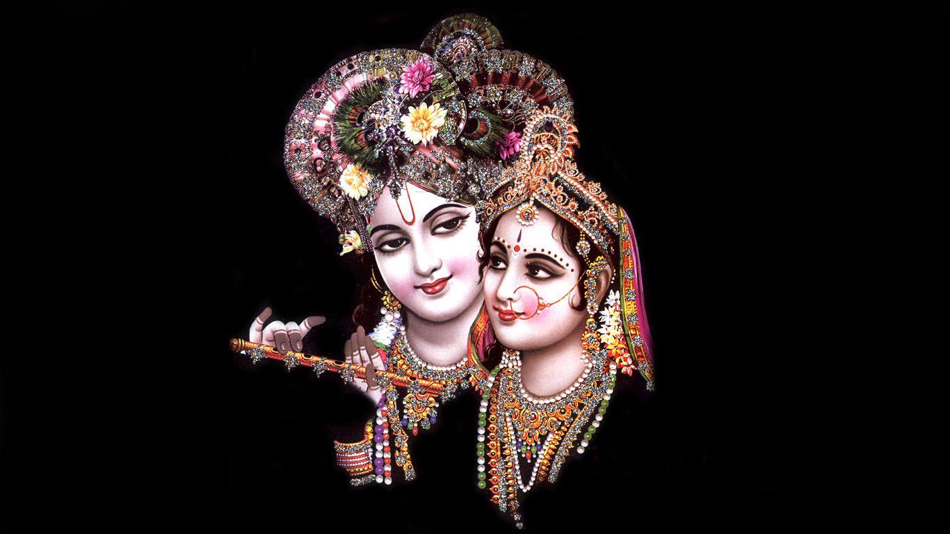 1366x768 Lord Krishna Image & HD Krishna Photo Free Download