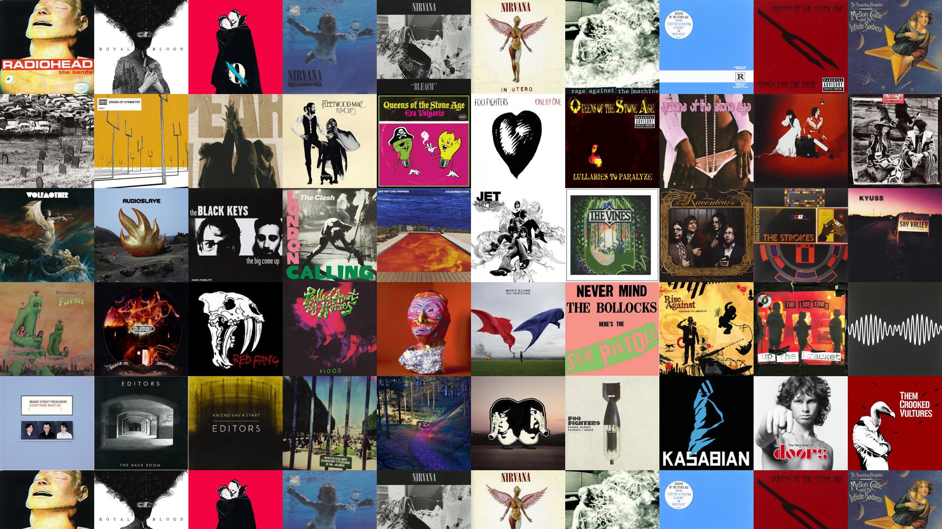 1920x1080 Radiohead Bends Royal Blood Royal Blood Queens Stone Wallpaper « Tiled Desktop Wallpaper