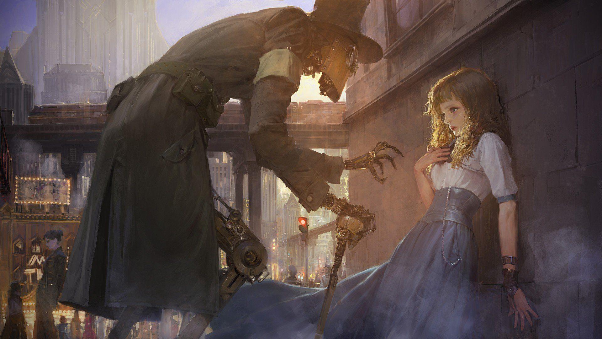 1920x1080 Steampunk Anime Wallpaper HD