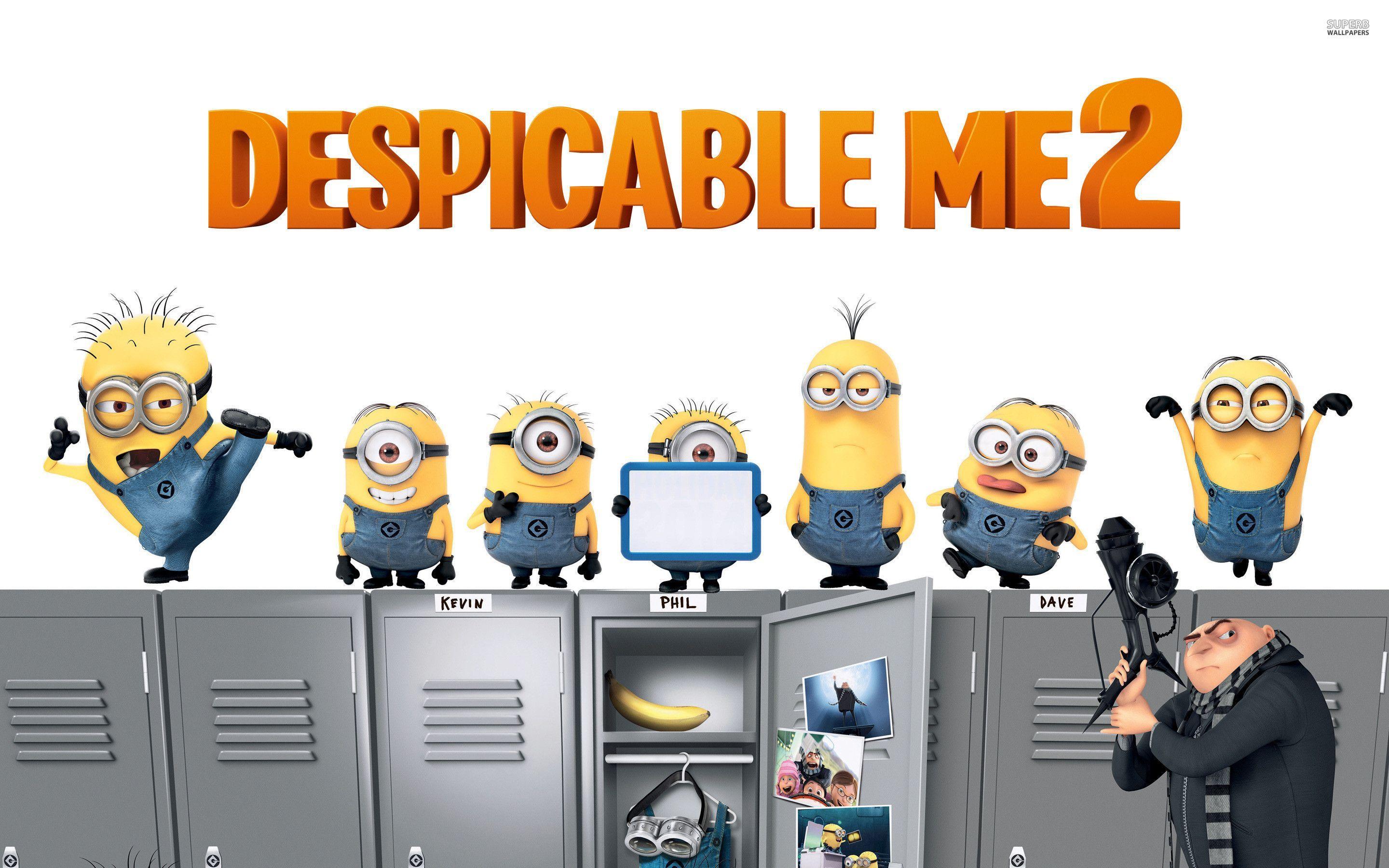 Despicable Me Minions Digital Wallpaper Cartoon Best Animation Movies Of  2015  Wallpaperforu
