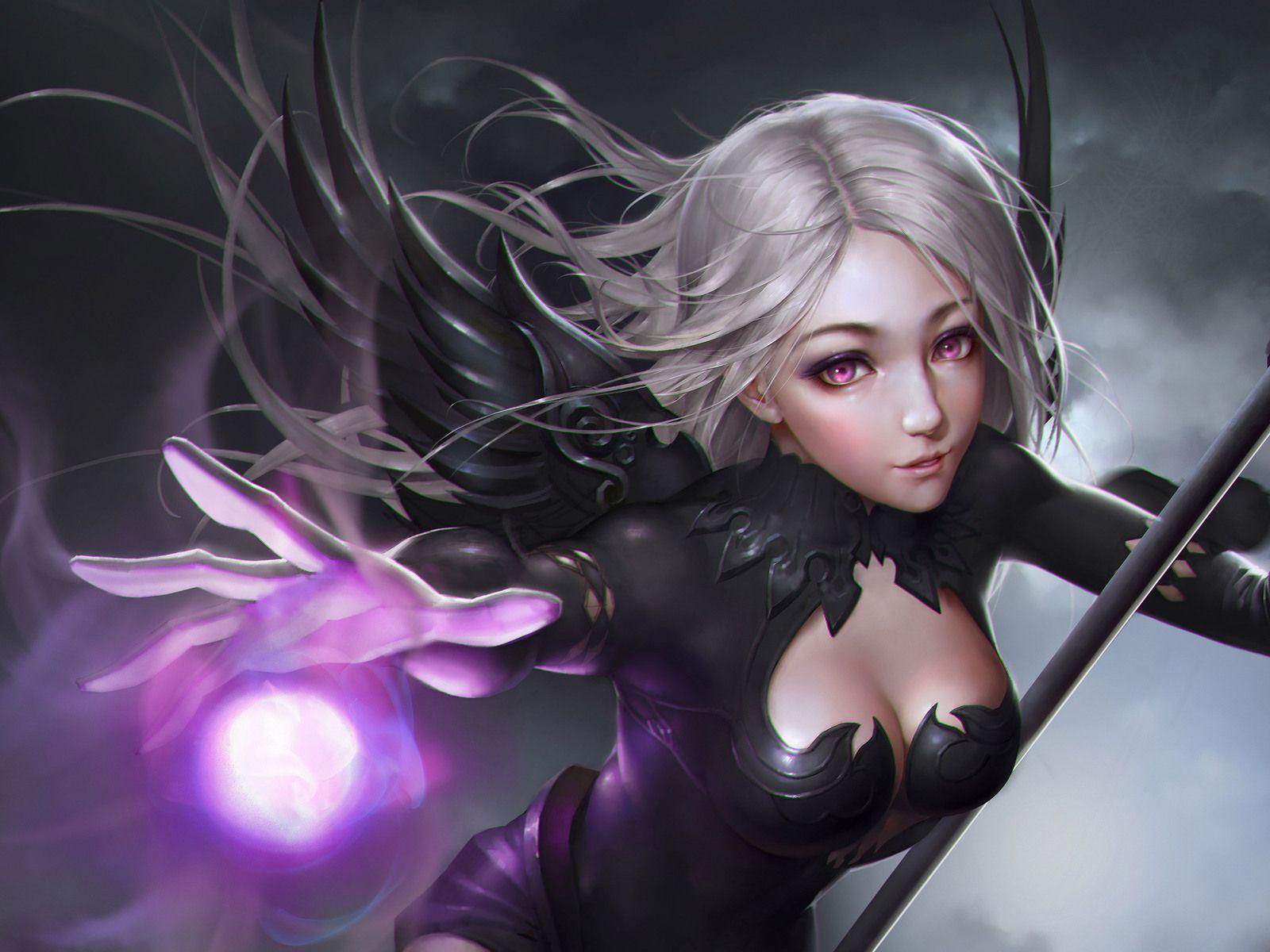 1600x1200 Anime Power Girl 1600x1200 Resolution HD 4k Wallpaper, Image, Background, Photo and Picture