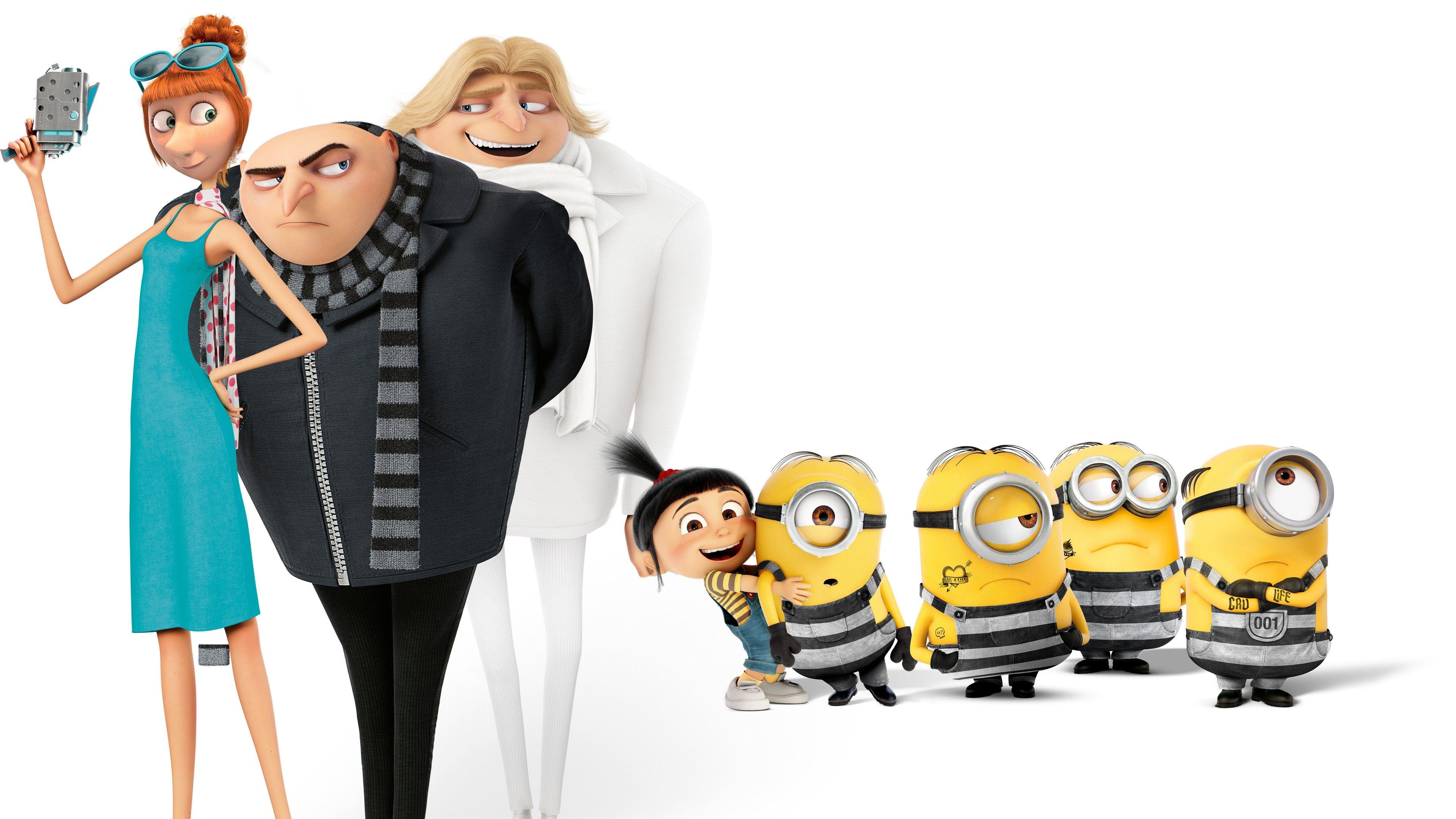 3840x2160 Despicable Me 3 4K 8K Wallpaper
