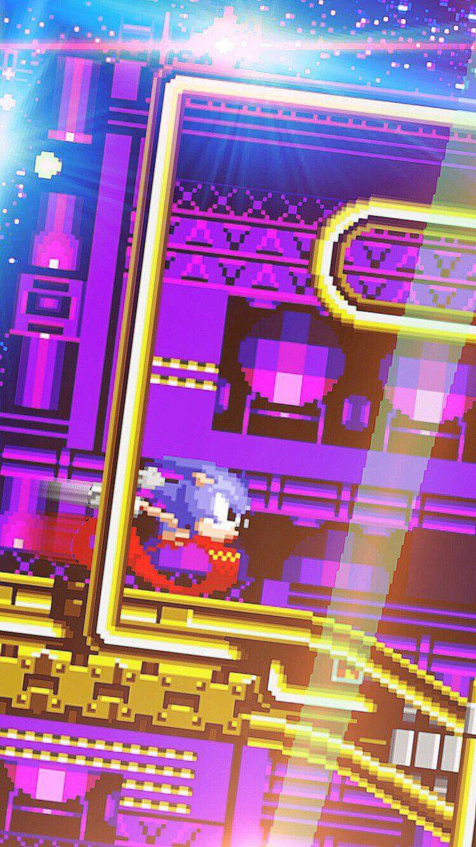 670x1192 Sonic Cd Wallpaper