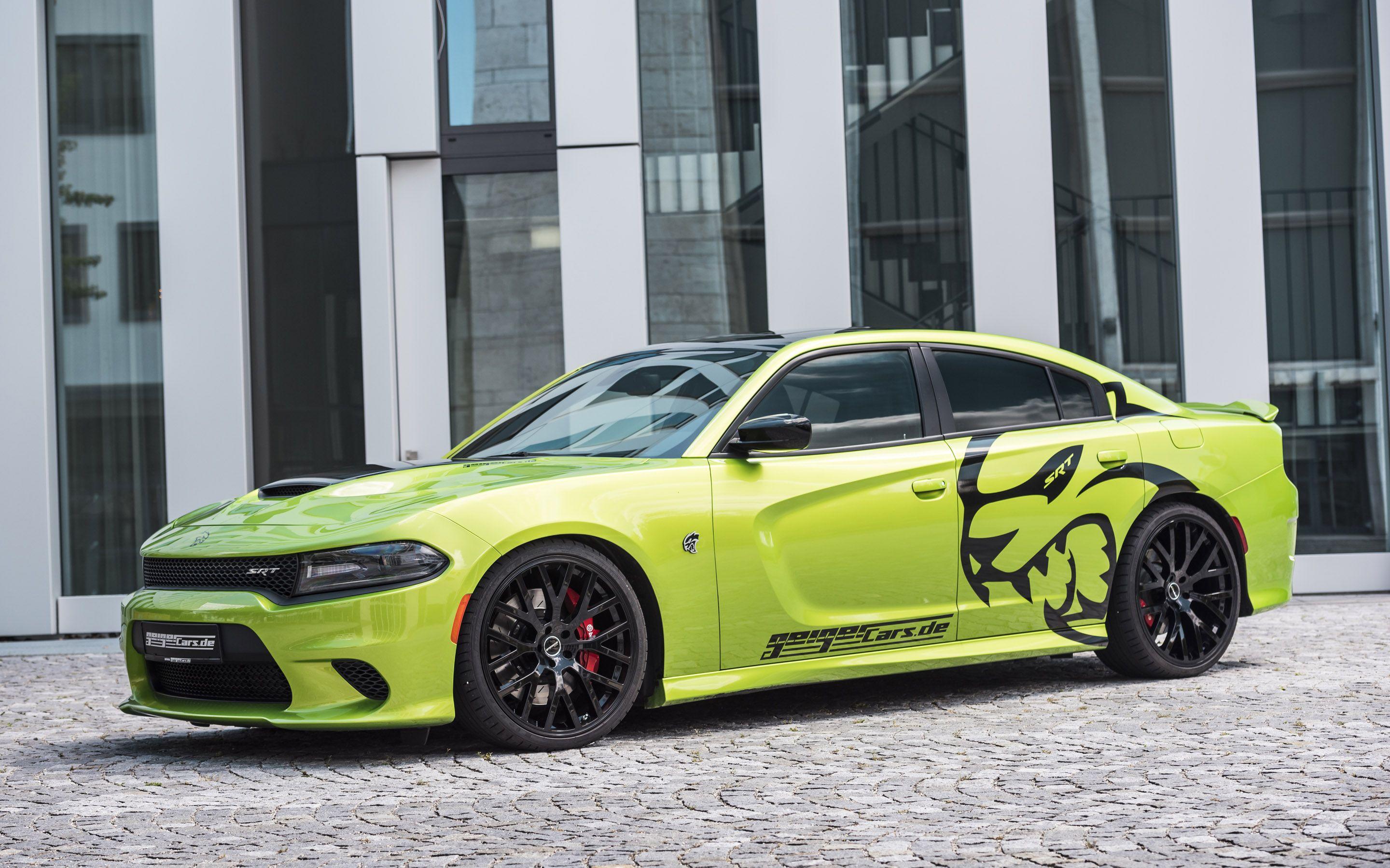 2880x1800 Dodge Charger SRT GeigerCards Hellcat 2016. Desktop wallpaper. 2880x1800