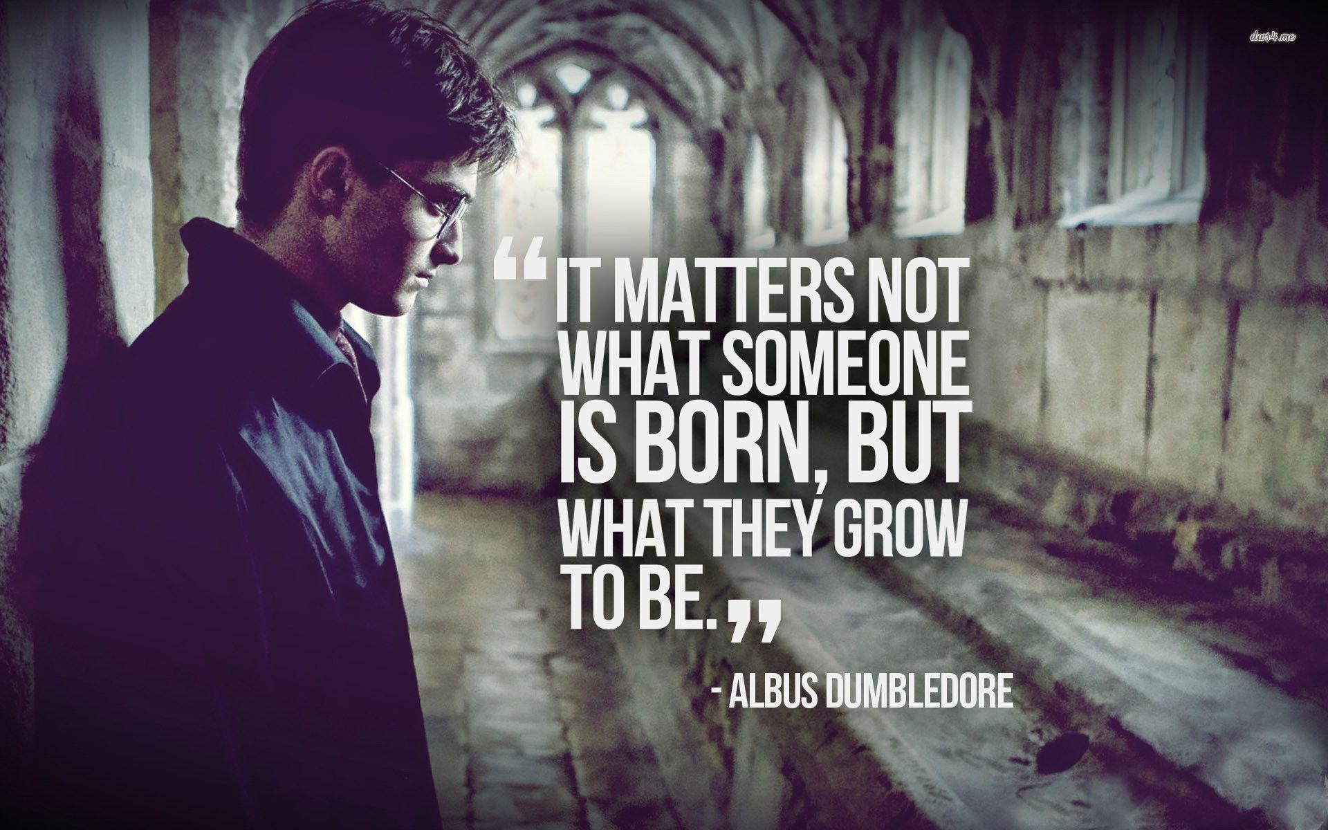 1920x1200 Harry Potter Quotes Wallpaper