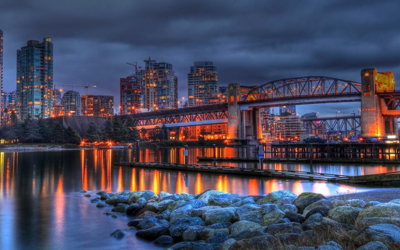 1280x800 Vancouver Wallpaper HD Wallpaper & Background Download