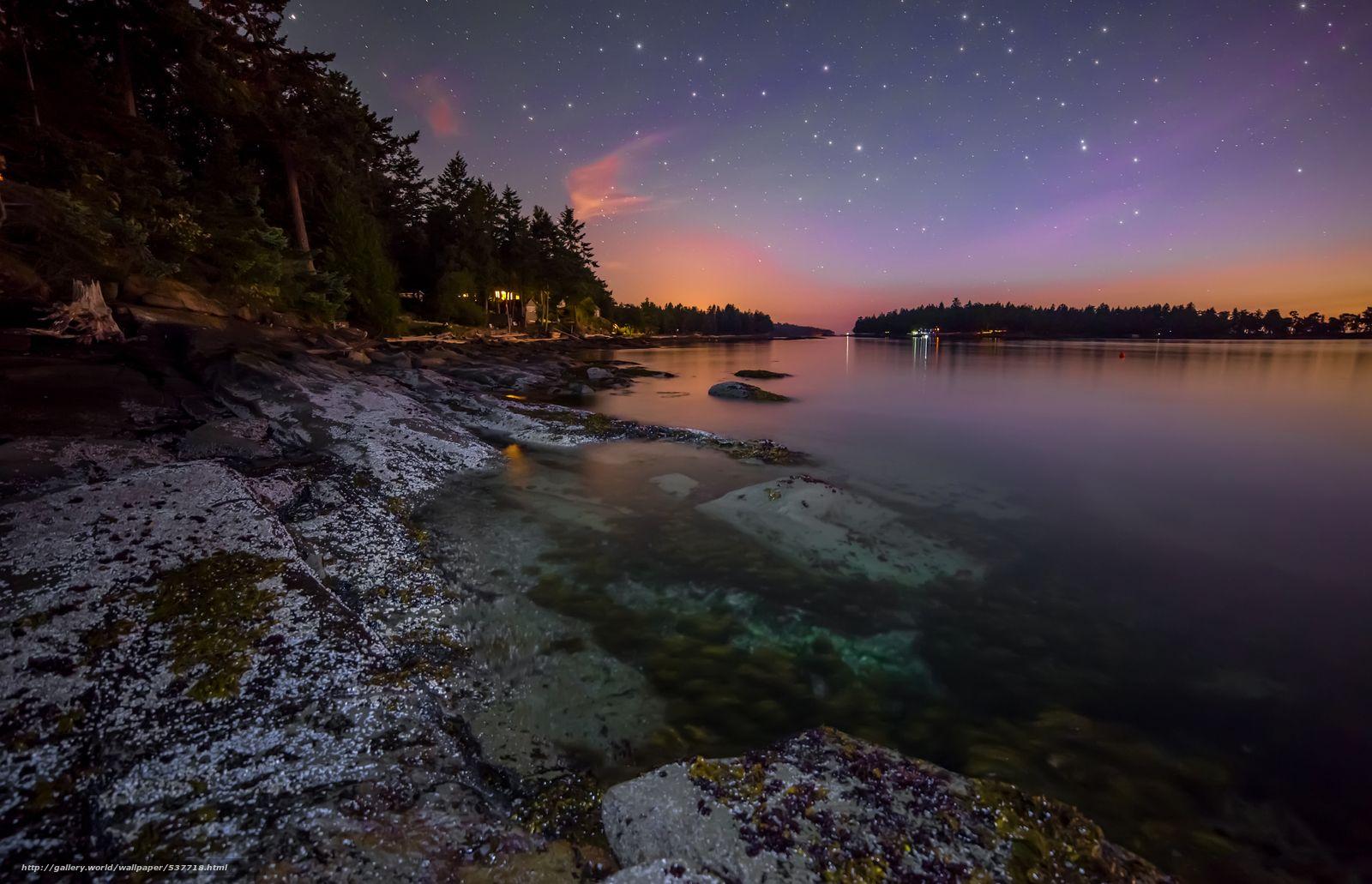 1600x1031 Download wallpaper Galiano Shore, Coast, Galiano Island, British Columbia free desktop wallpaper in the resolution 5756x3710