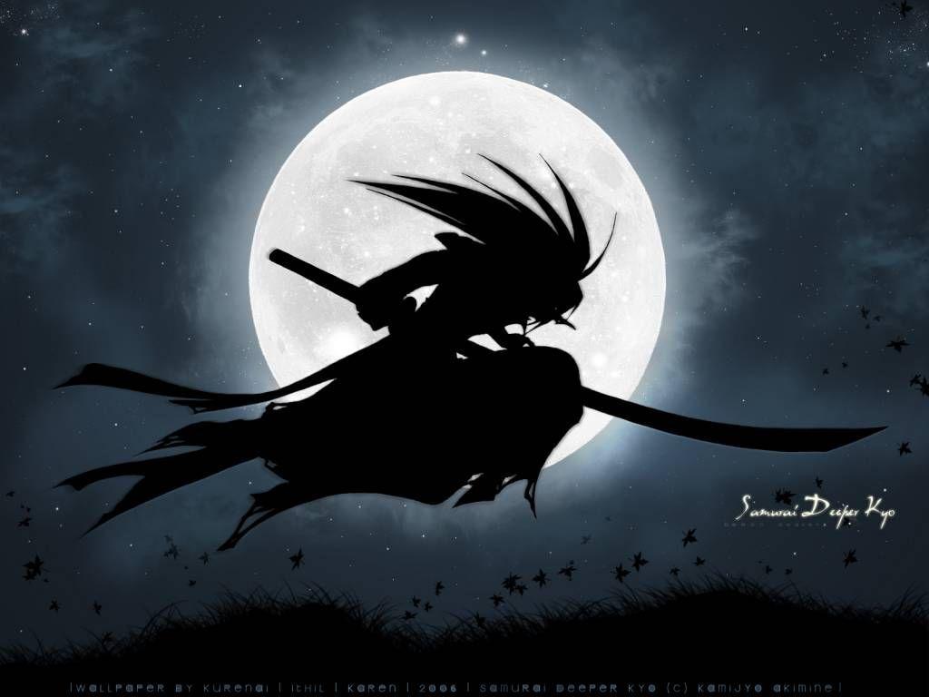1024x768 anime wallpaper dark warrior /anime