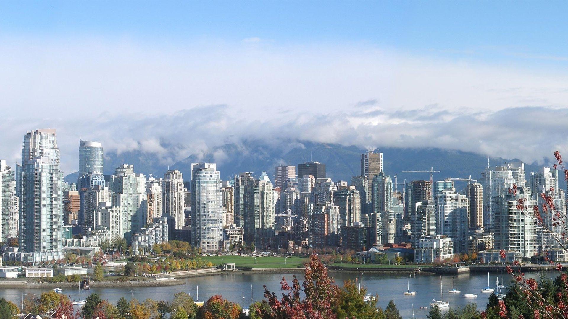 1920x1080 Vancouver Skyline 2017 Wallpaper & Background Download