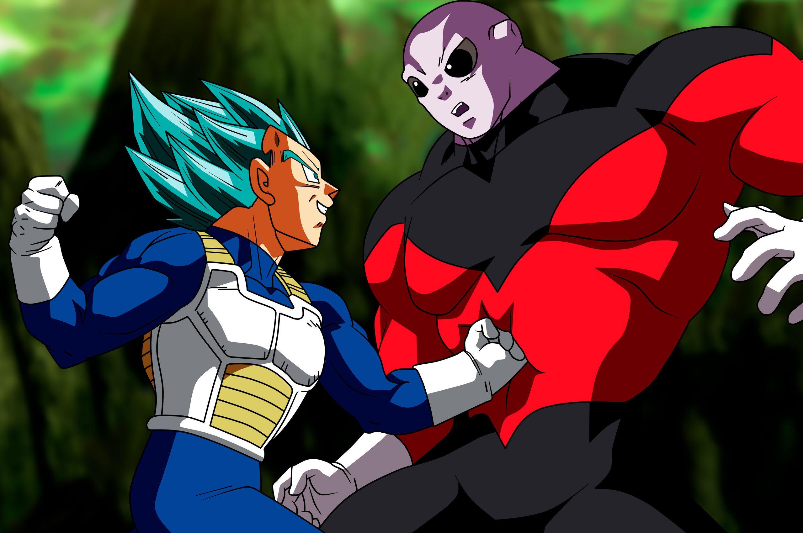 2560x1700 Vegetta Vs Jiren Dragon Ball Super Chromebook Pixel HD 4k Wallpaper, Image, Background, Photo and Picture