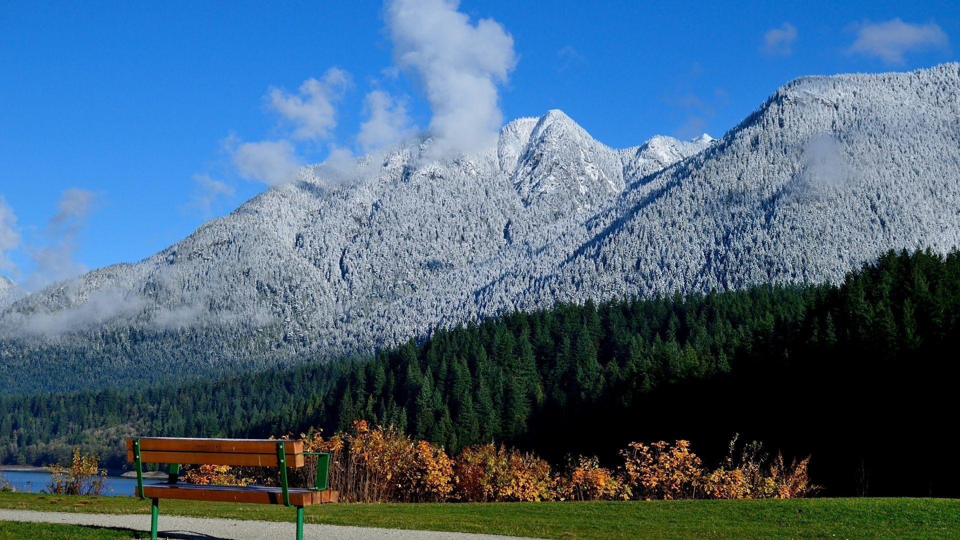 1920x1080 Grouse Mountain from Cleveland Dam. Grouse mountain, HD widescreen wallpaper, Widescreen wallpaper