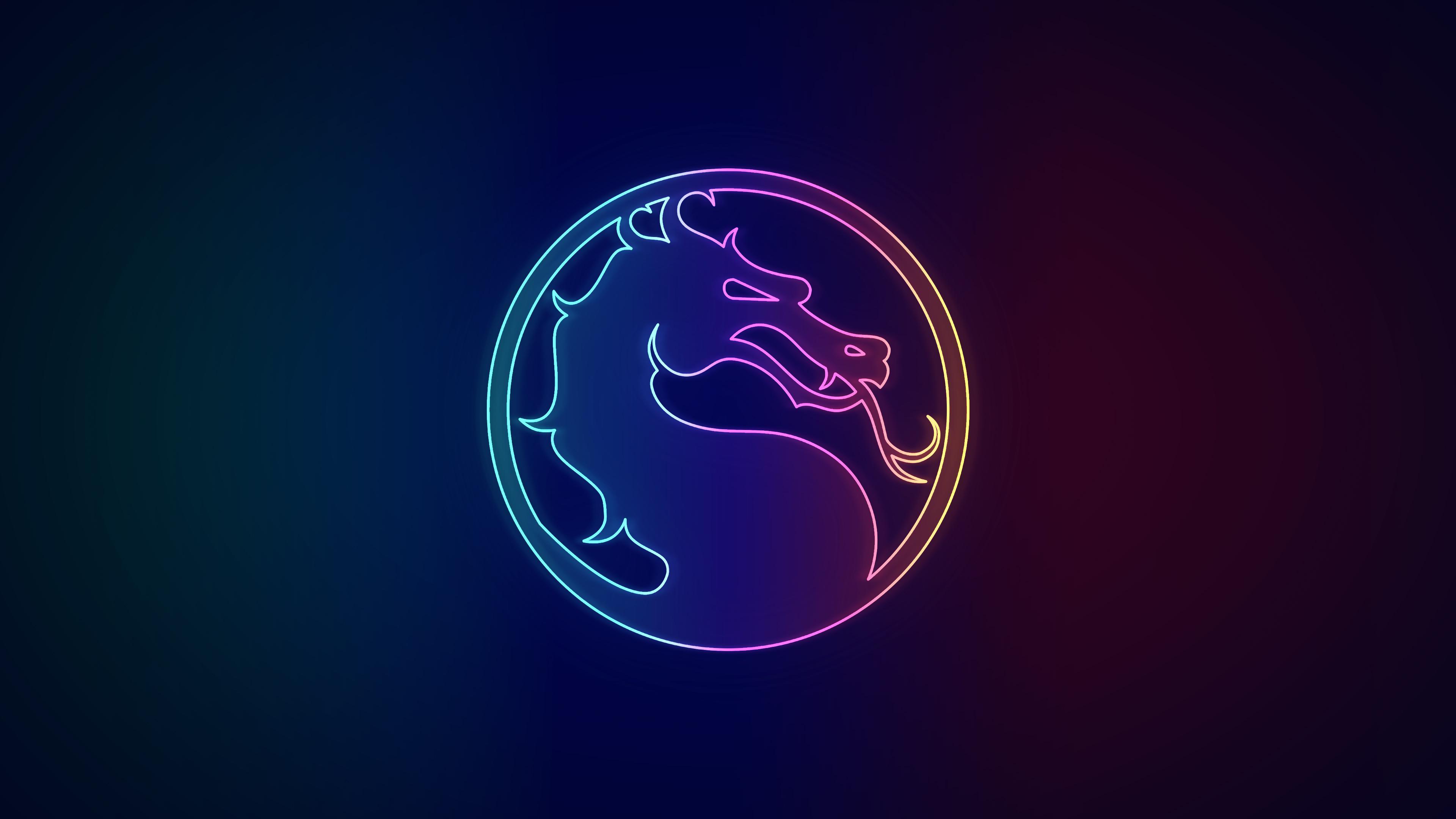 3840x2160 Neon Mortal Kombat Wallpaper [3840 x 2160]