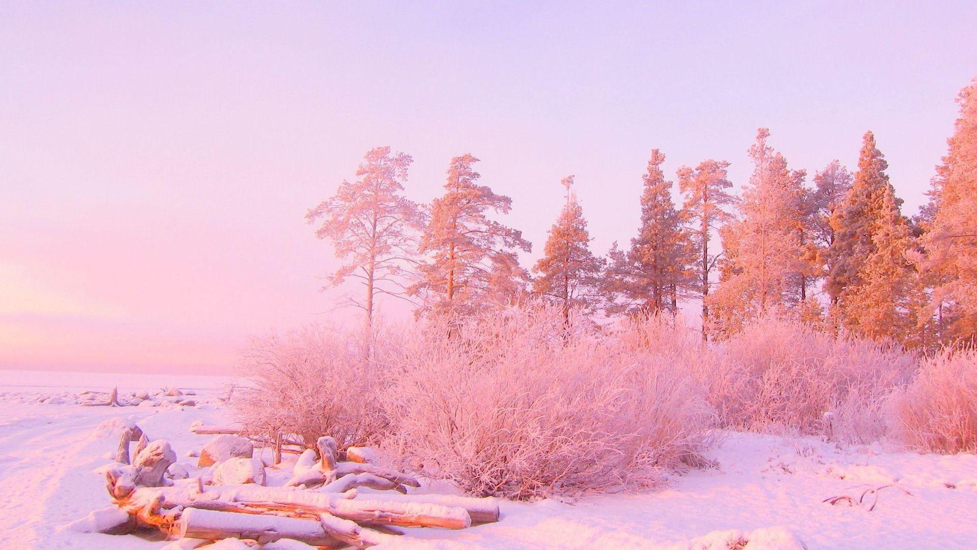 1920x1080 Pastel Pink Desktop Wallpaper HD