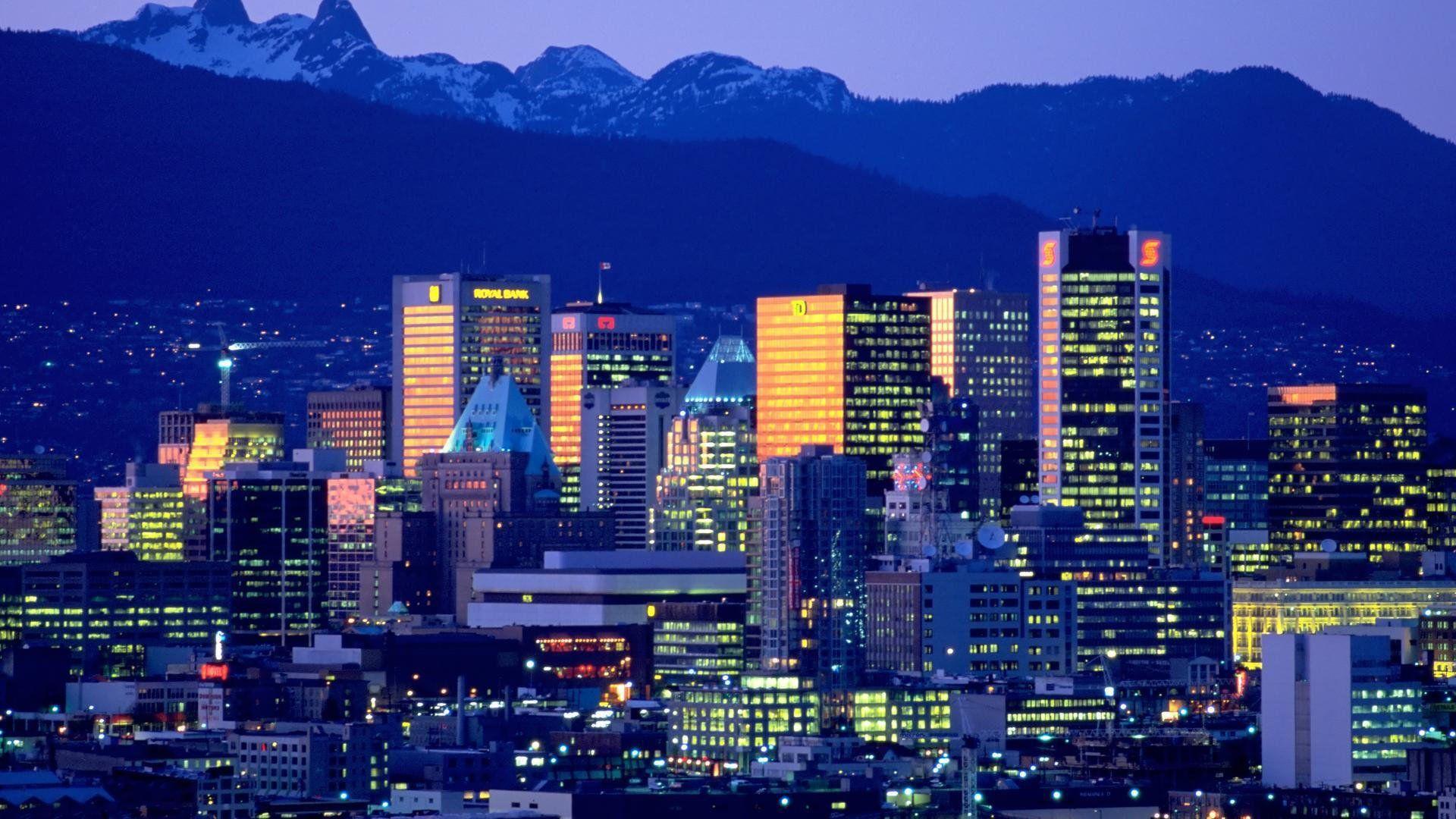 1920x1080 Vancouver City HD wallpaper