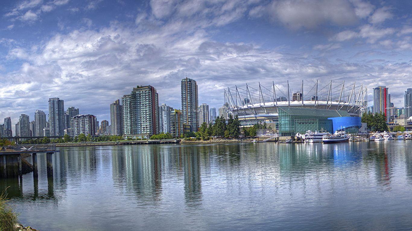 1366x768 Desktop Wallpaper Vancouver Canada British Columbia Coast 1366x768