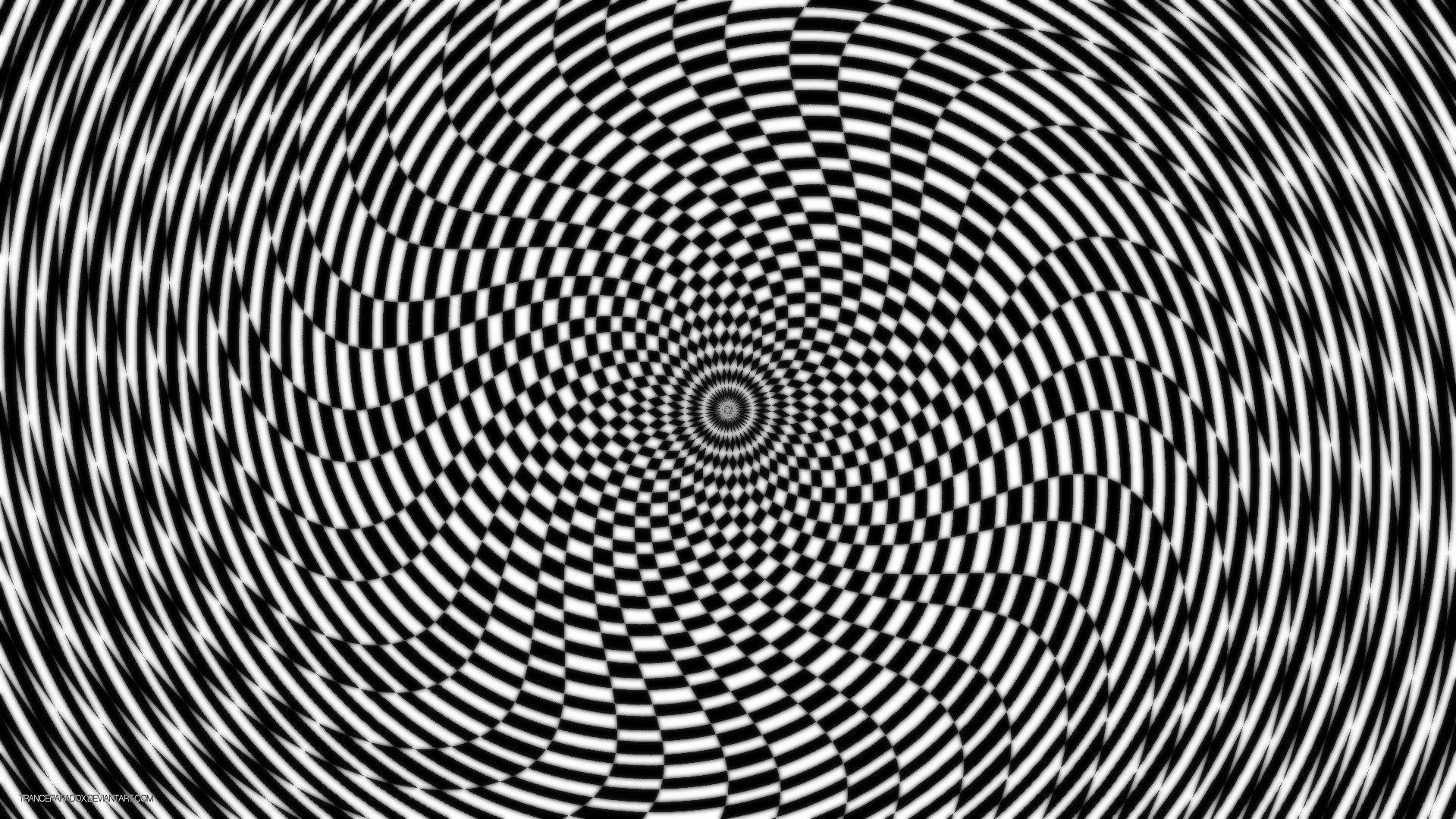 1920x1080 abstract, black and white, illusions wallpaper