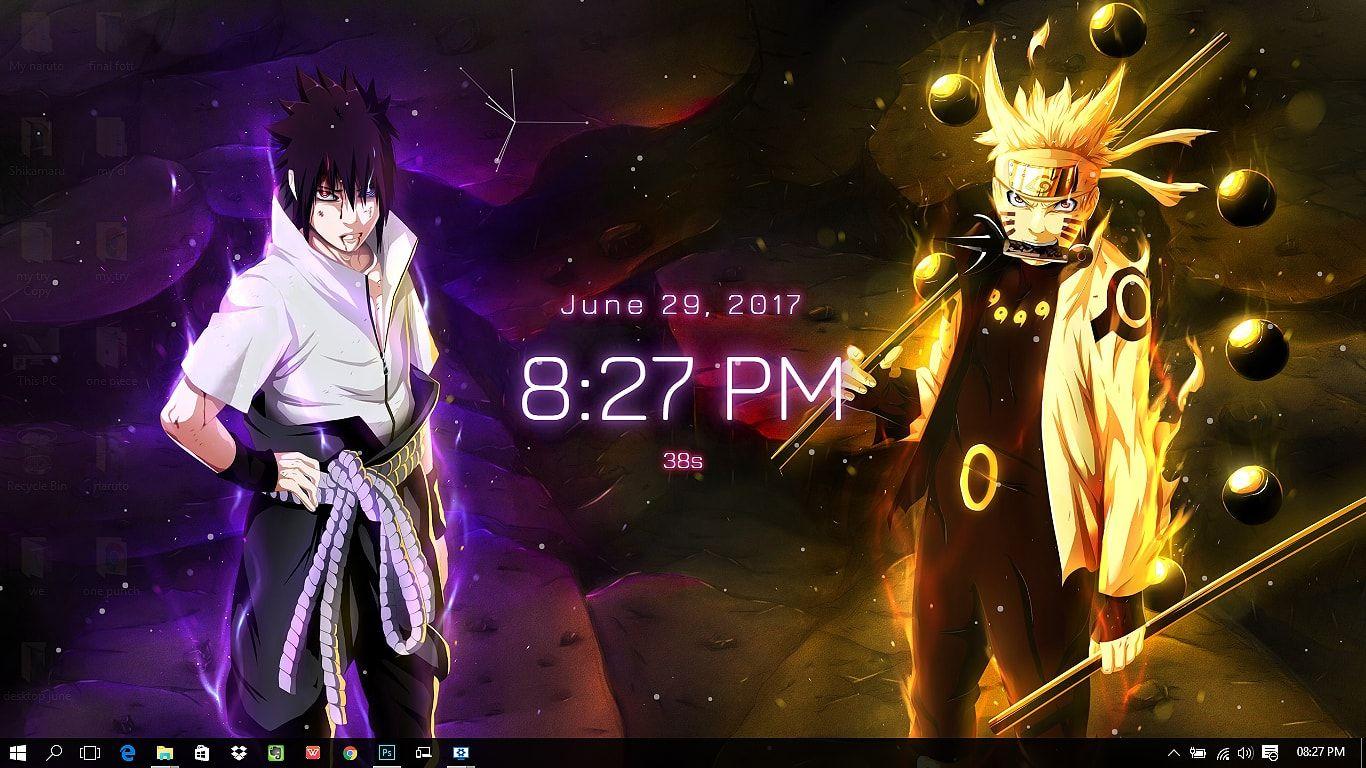 1366x768 Naruto And Sasuke Wallpaper Engine Free Download Anime Duos