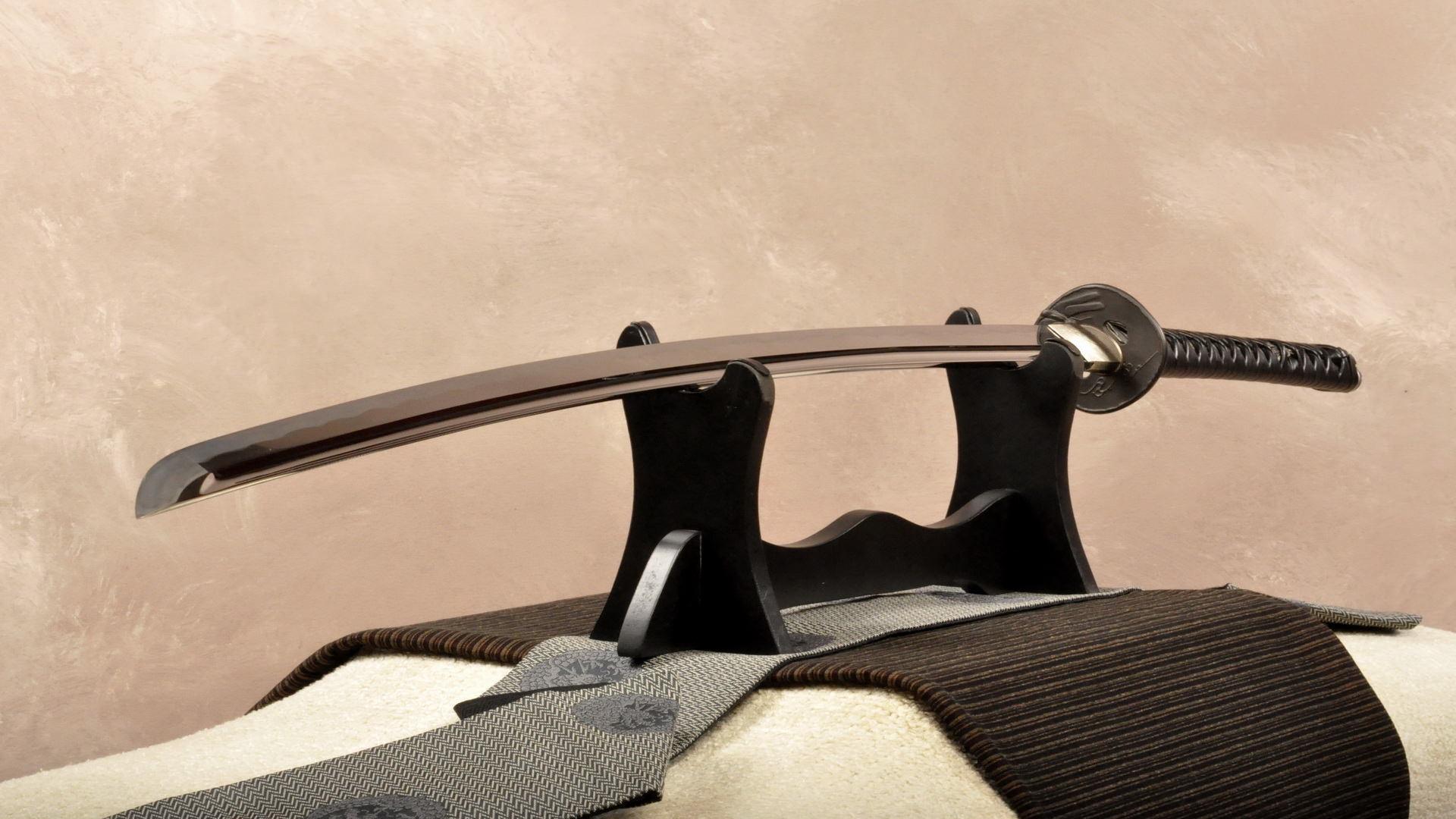 1920x1080 Trophy Samurai Katana HD Wallpaper. Download HD Wallpaper