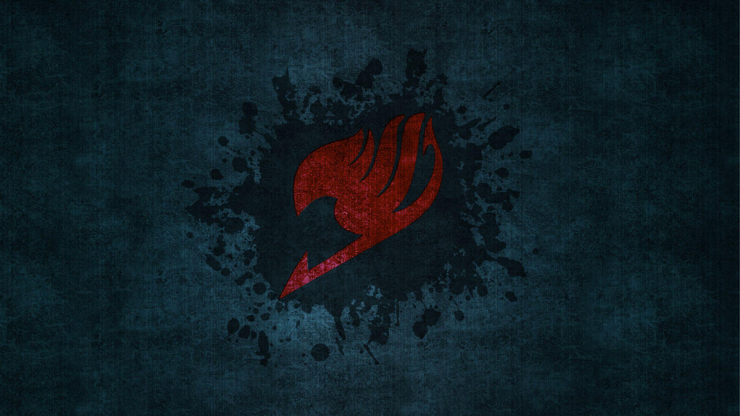 2560x1440 Desktop Wallpaper Fairy Tail, Anime, Dark, Logo, HD Image, Picture, Background, Qwhbku