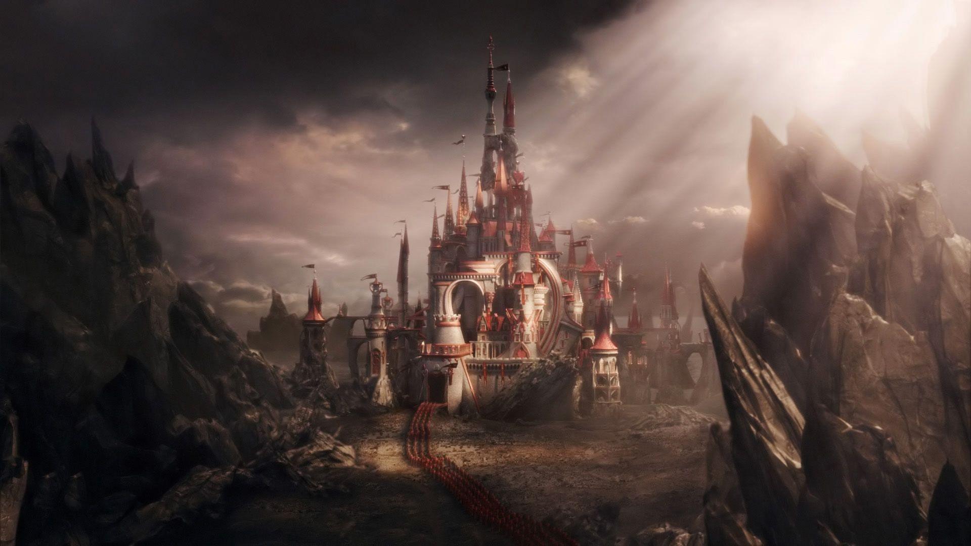1920x1080 Fairytale Castle Wallpaper