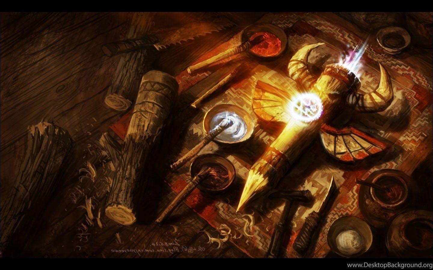 1440x900 World Of Warcraft, Totems, Shaman Wallpaper HD Desktop Background